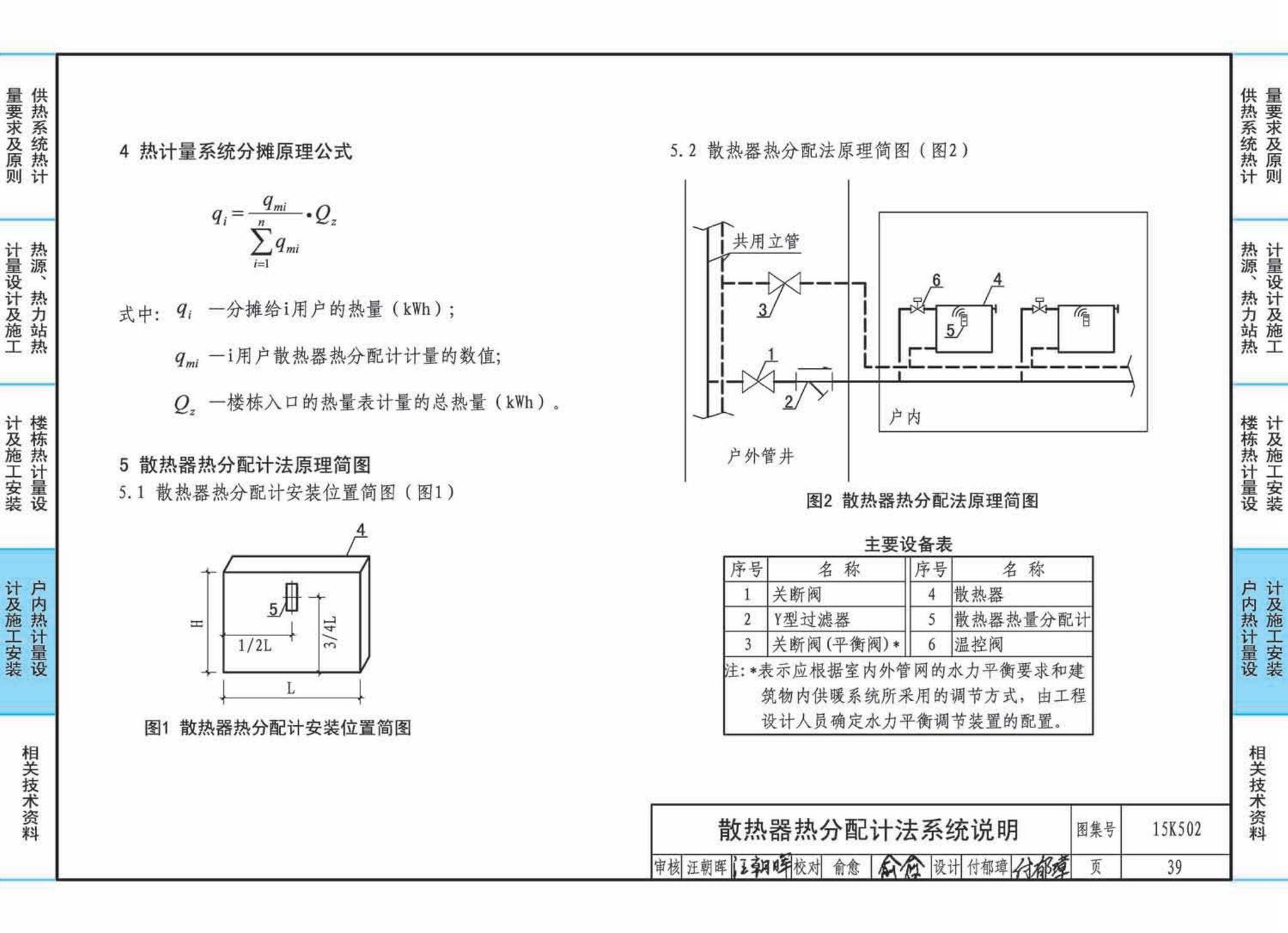 15K502--供热计量系统设计与安装