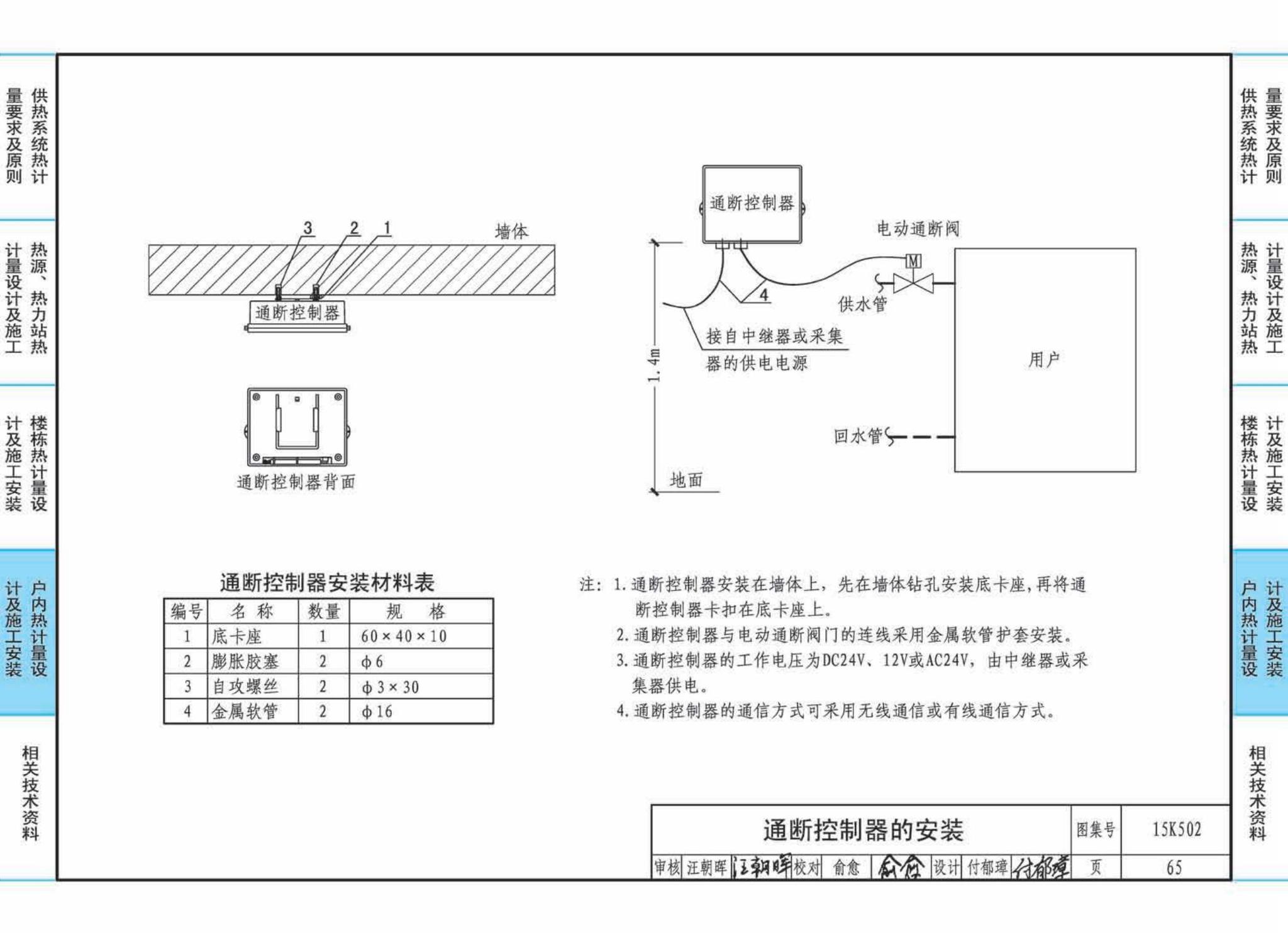 15K502--供热计量系统设计与安装