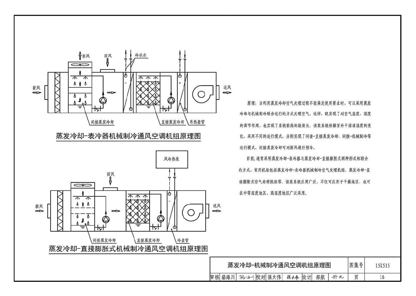 15K515--蒸发冷却通风空调系统设计与安装