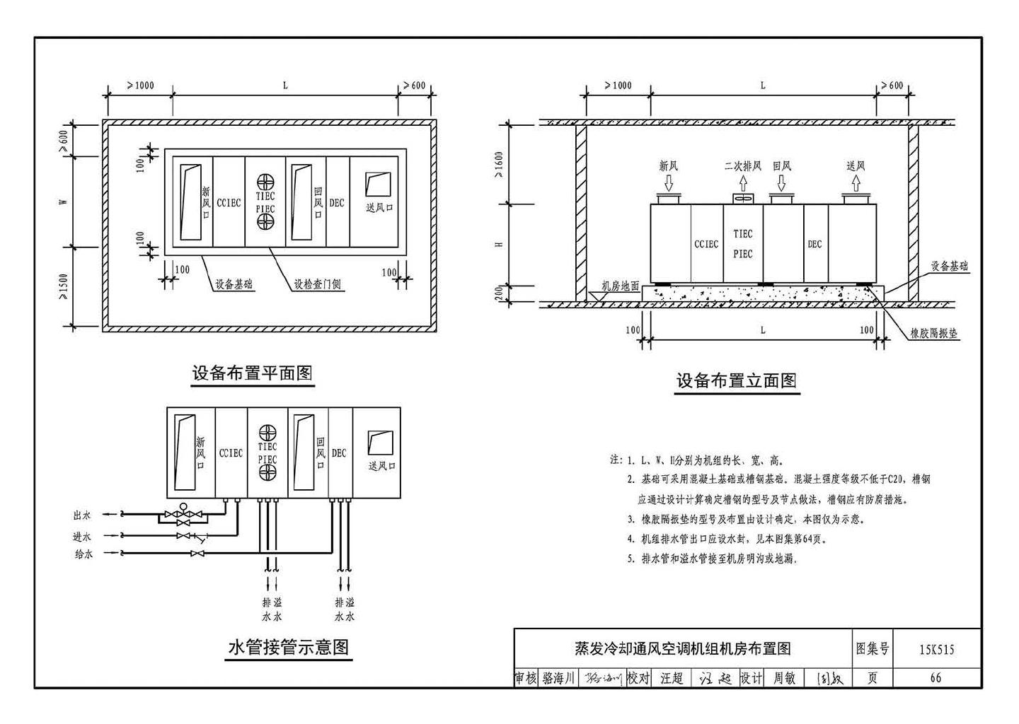 15K515--蒸发冷却通风空调系统设计与安装