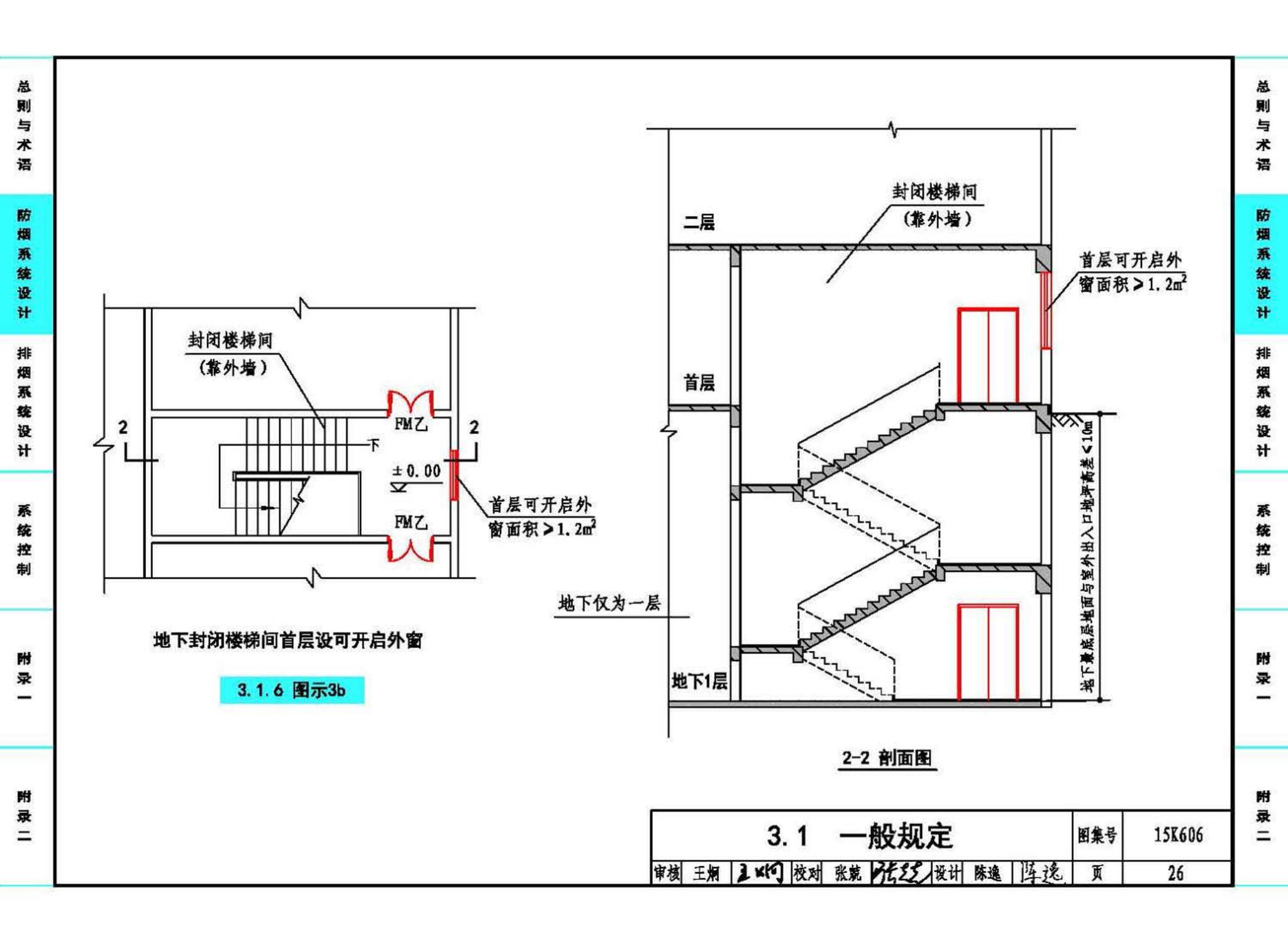 15K606--《建筑防烟排烟系统技术标准》图示