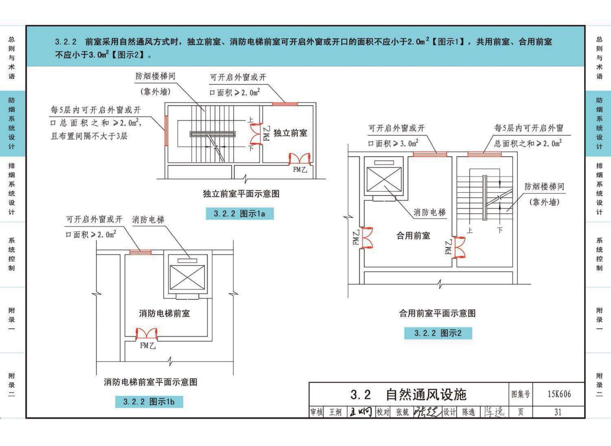 15K606--《建筑防烟排烟系统技术标准》图示