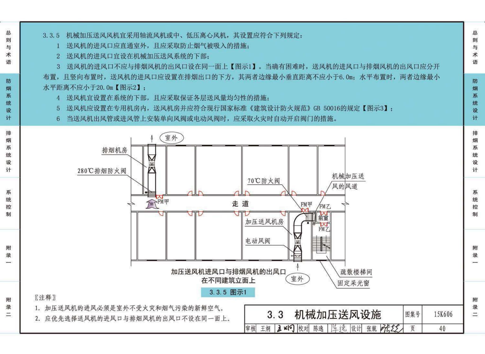 15K606--《建筑防烟排烟系统技术标准》图示