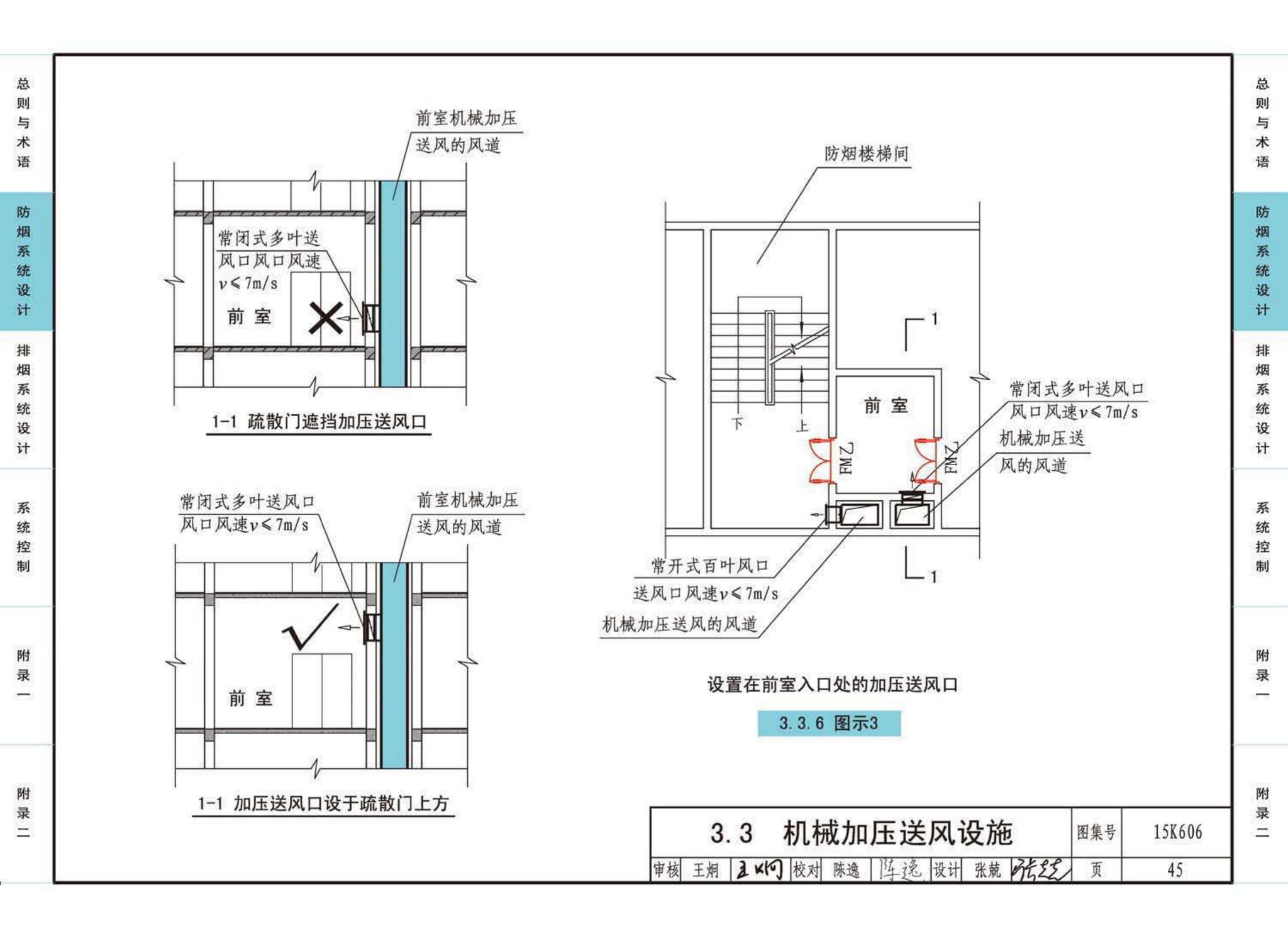 15K606--《建筑防烟排烟系统技术标准》图示