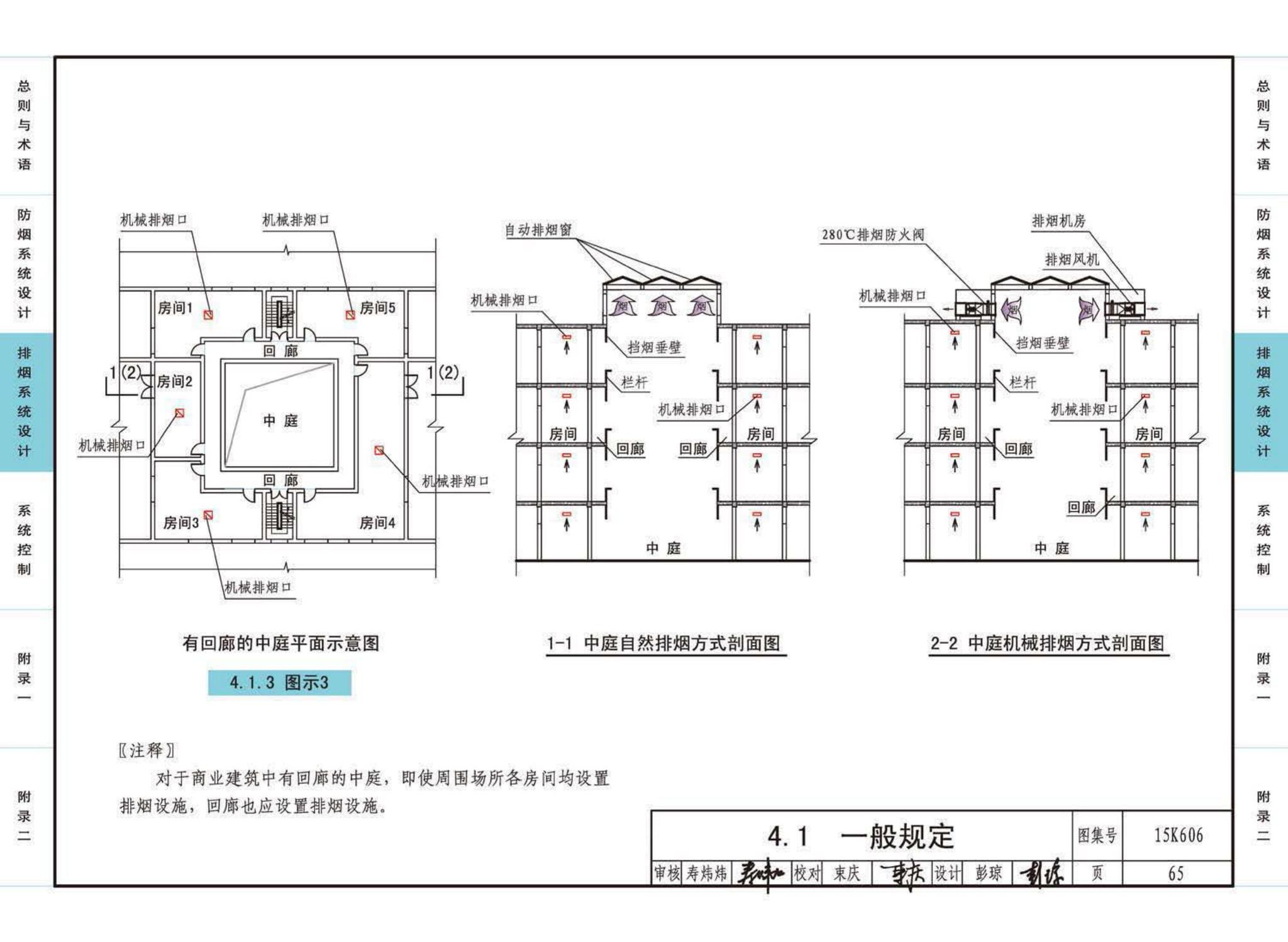 15K606--《建筑防烟排烟系统技术标准》图示