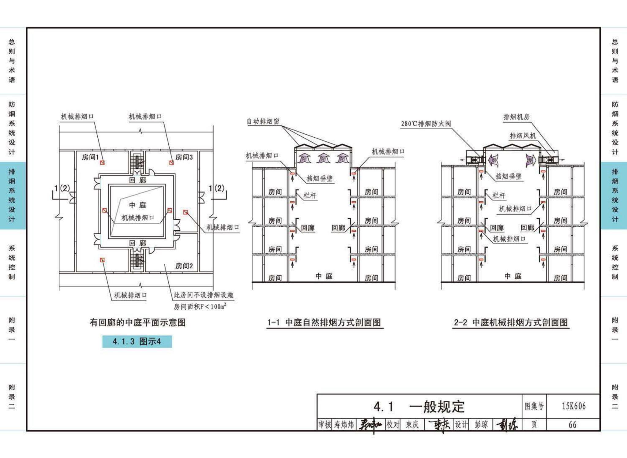 15K606--《建筑防烟排烟系统技术标准》图示