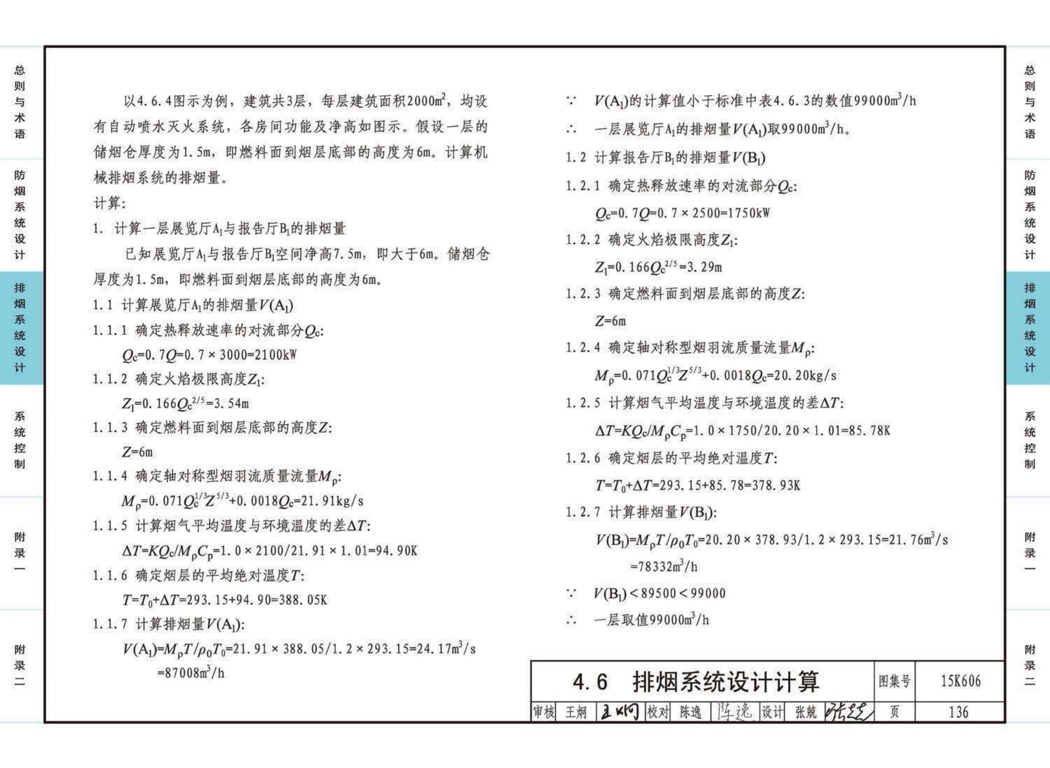 15K606--《建筑防烟排烟系统技术标准》图示