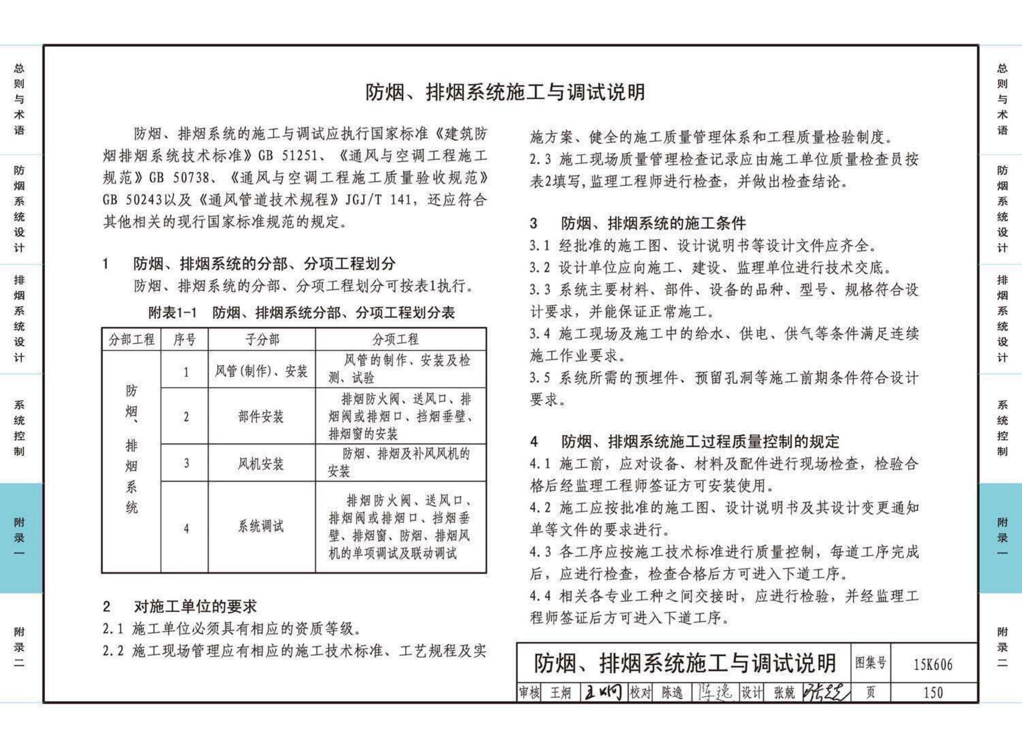 15K606--《建筑防烟排烟系统技术标准》图示