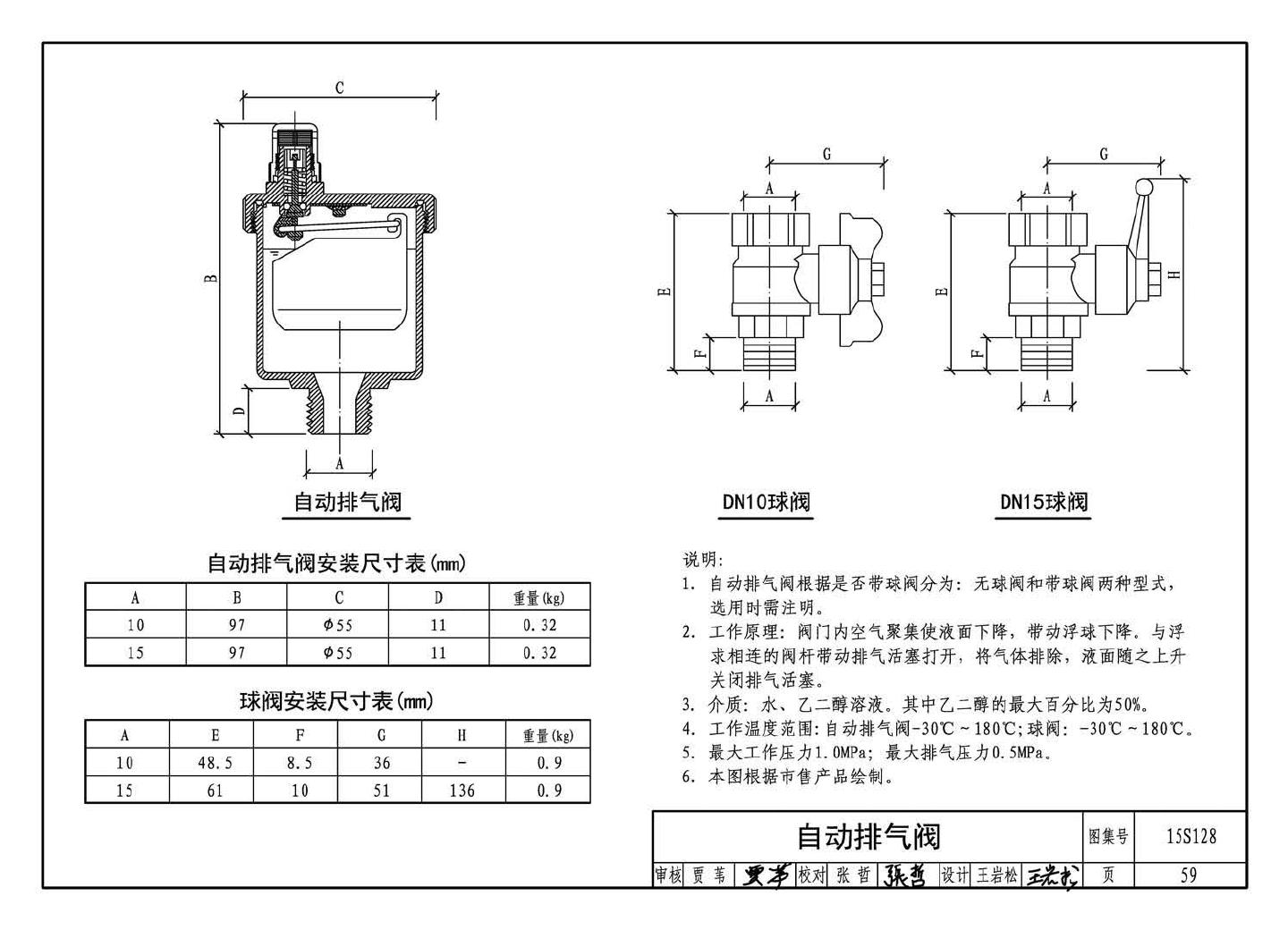 15S128--太阳能集中热水系统选用与安装