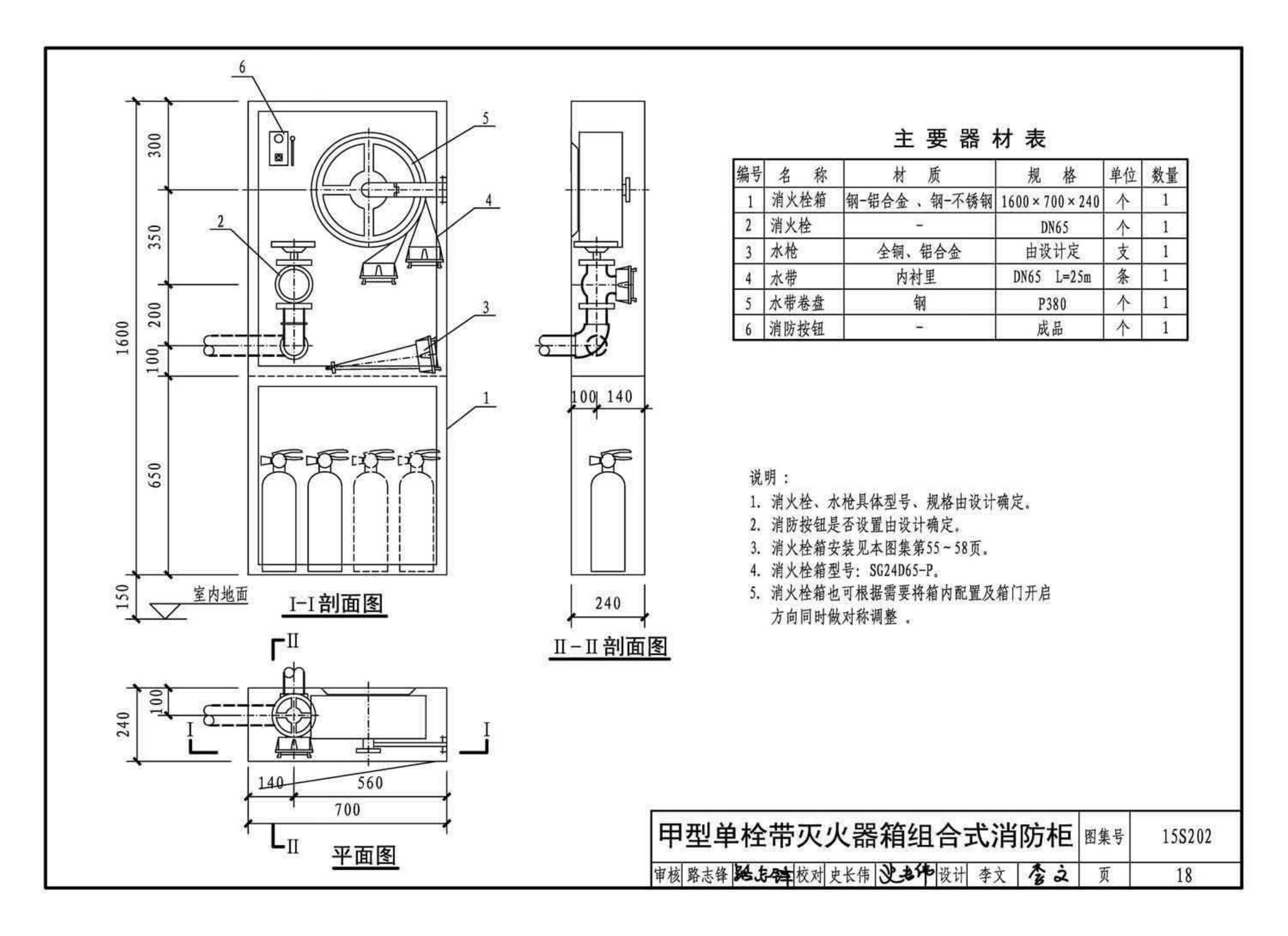 15S202--室内消火栓安装