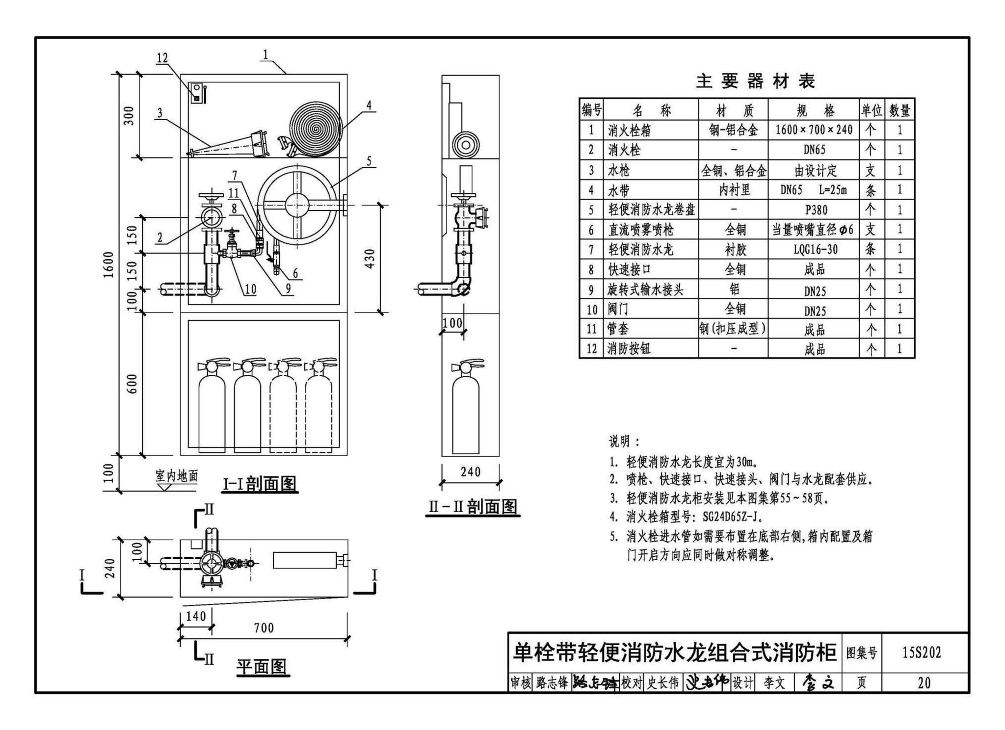 15S202--室内消火栓安装