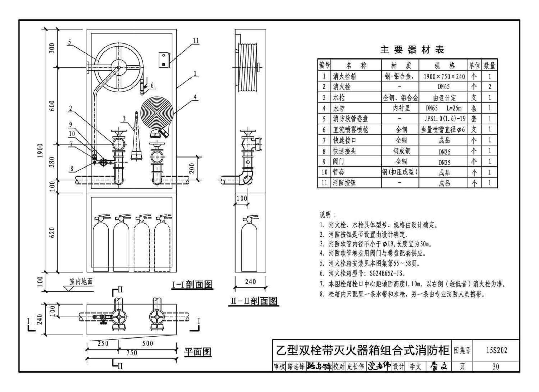 15S202--室内消火栓安装