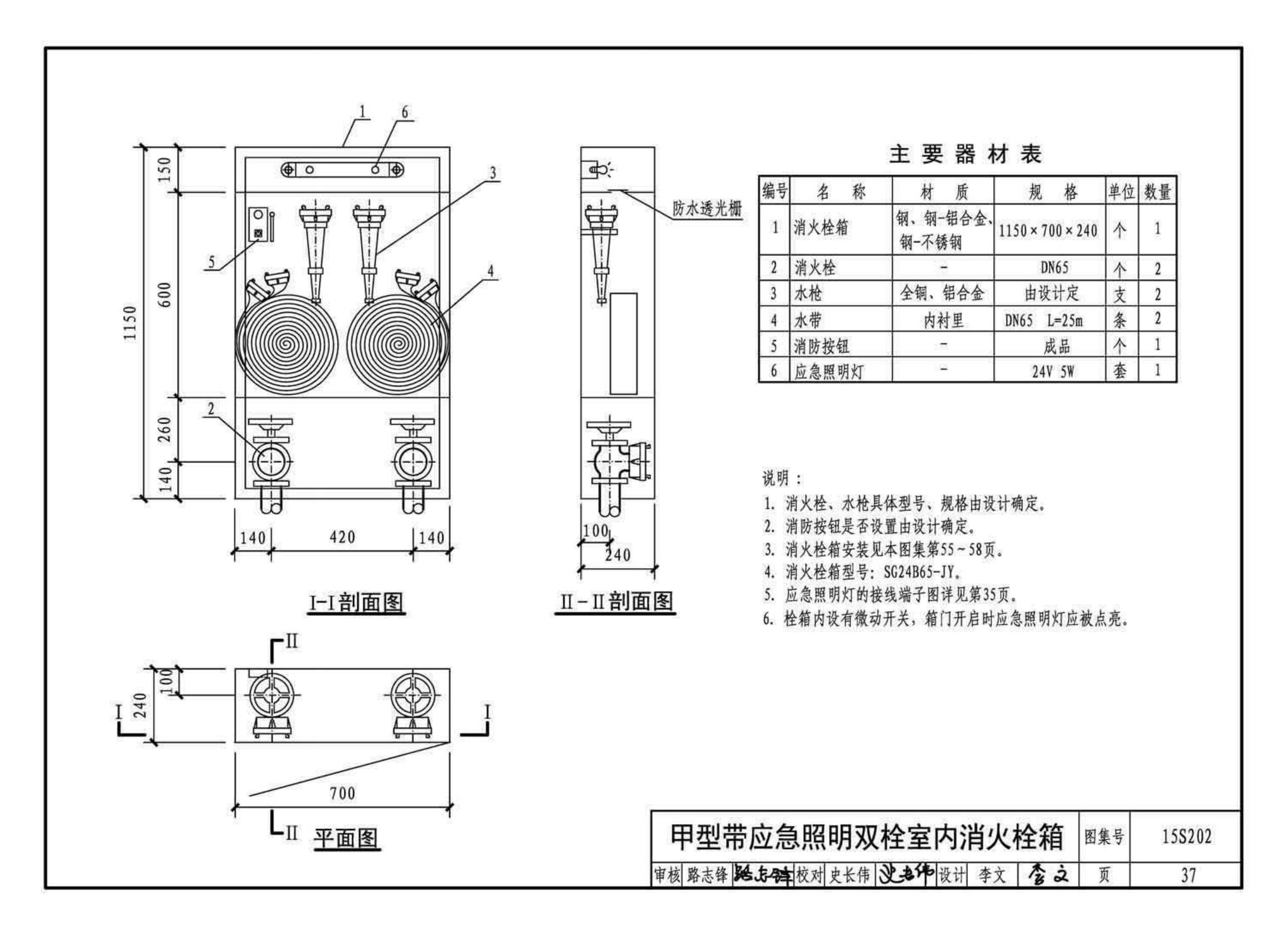 15S202--室内消火栓安装