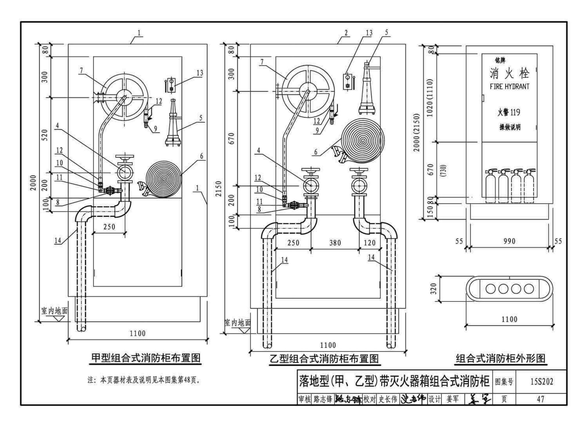 15S202--室内消火栓安装