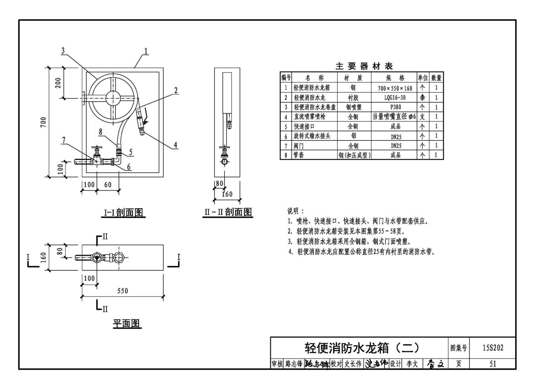 15S202--室内消火栓安装