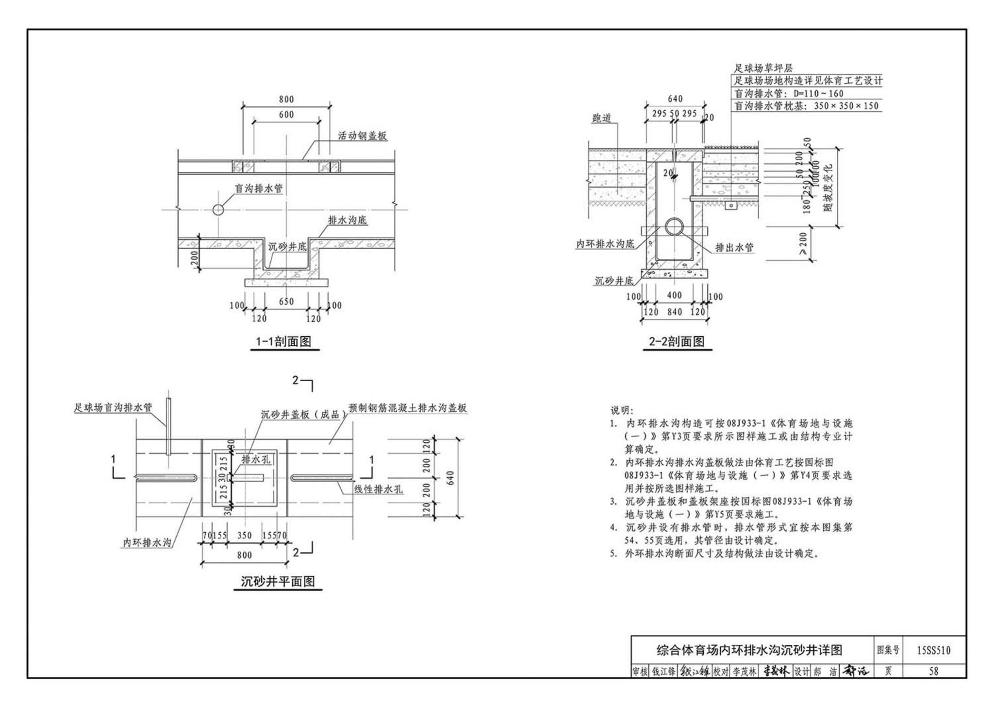 15SS510--绿地灌溉与体育场地给水排水设施