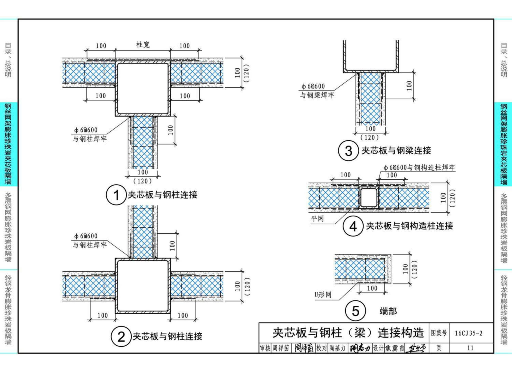 16CJ35-2--膨胀珍珠岩板隔墙建筑构造--卉原膨胀珍珠岩板系列