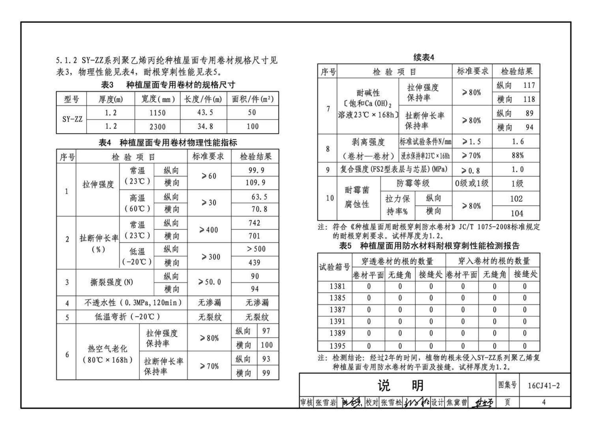 16CJ41-2--SY聚乙烯丙纶卷材复合防水构造