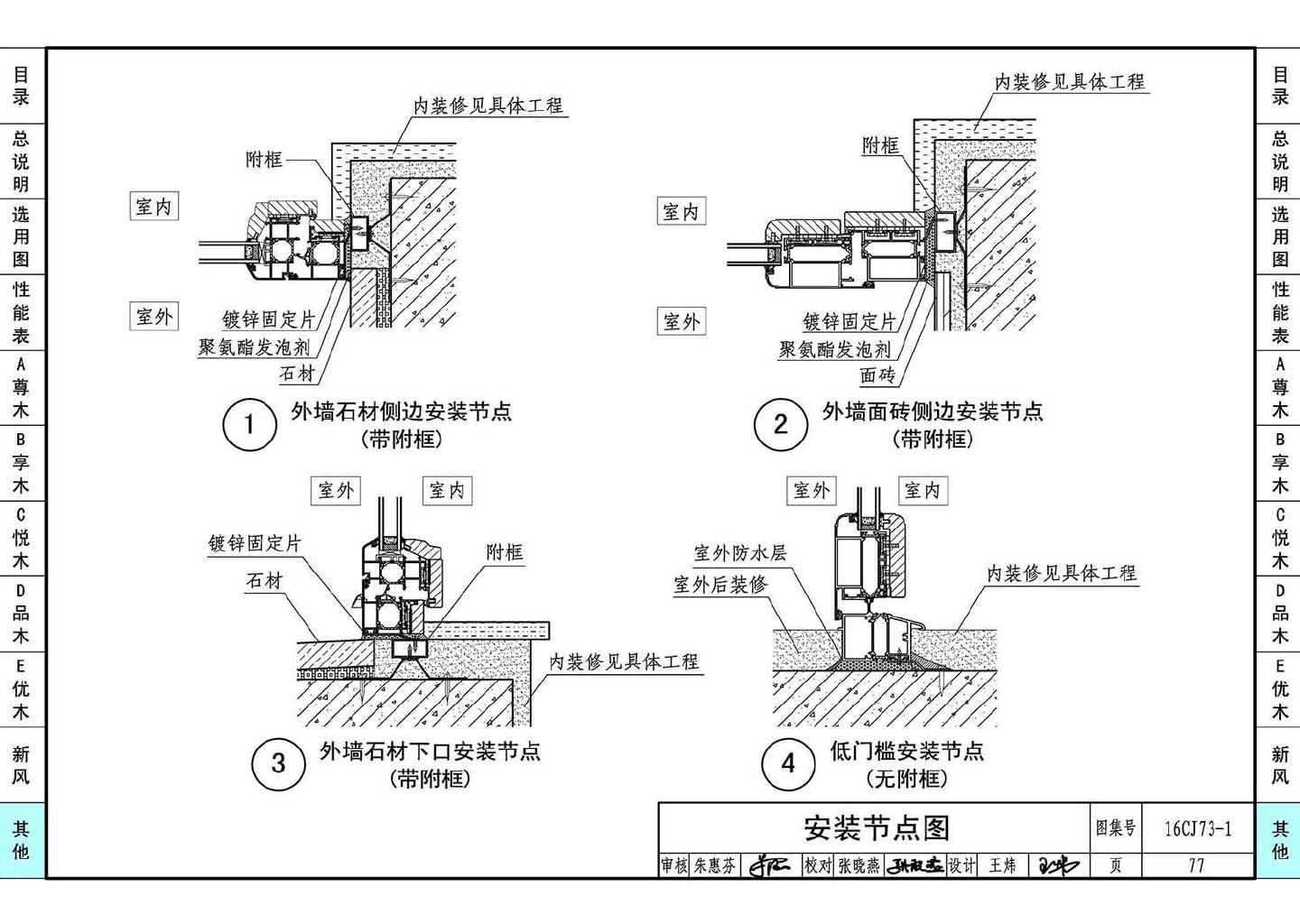 16CJ73-1--铝木复合节能门窗--瑞明铝木复合门窗系统