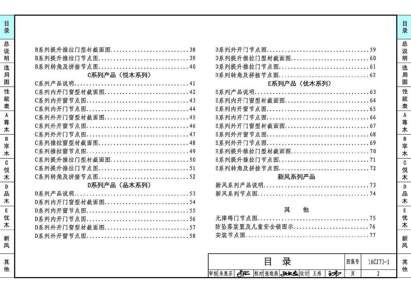 16CJ73-1--铝木复合节能门窗--瑞明铝木复合门窗系统