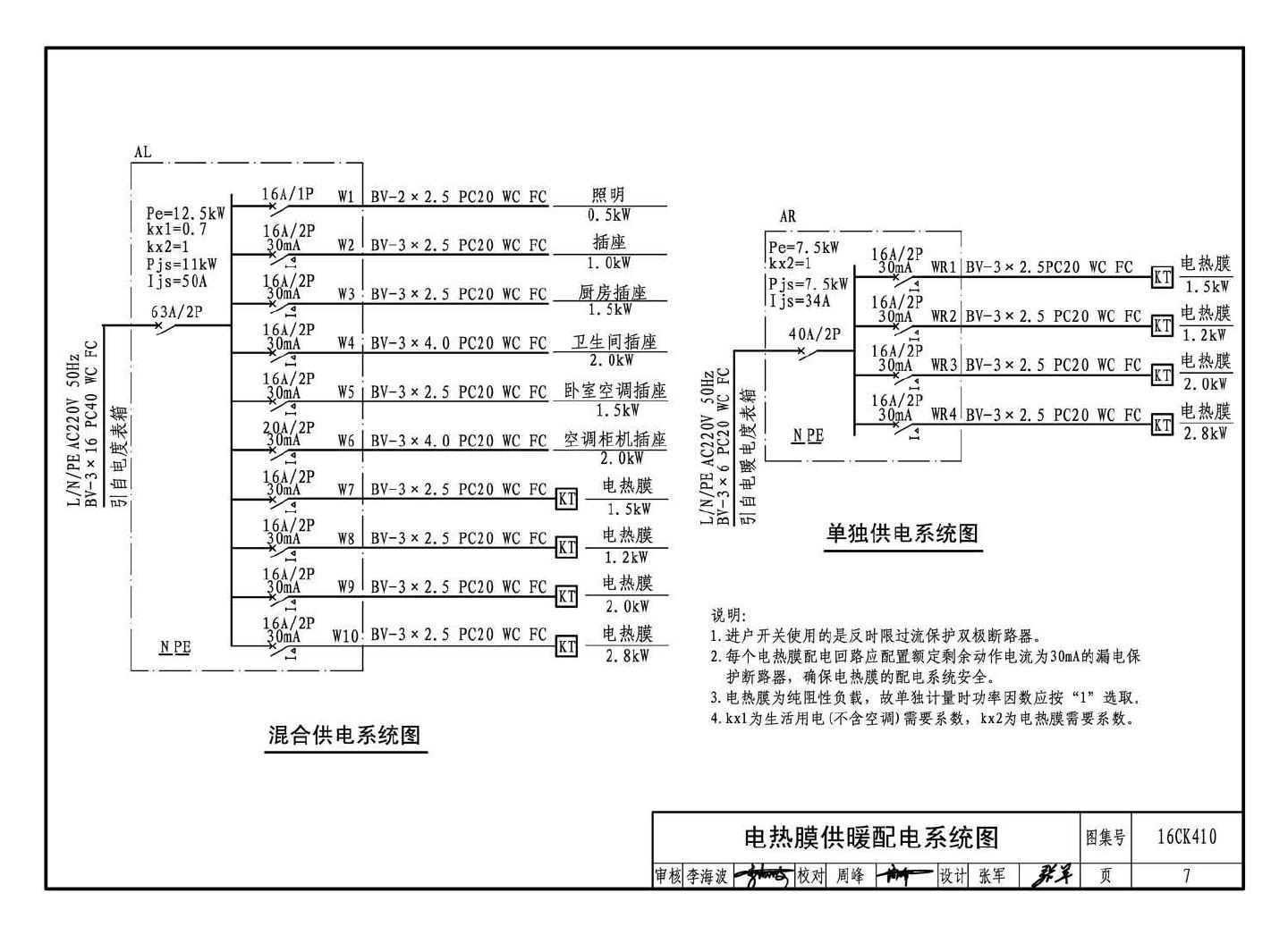 16CK410--低温辐射电热膜供暖系统设计与安装