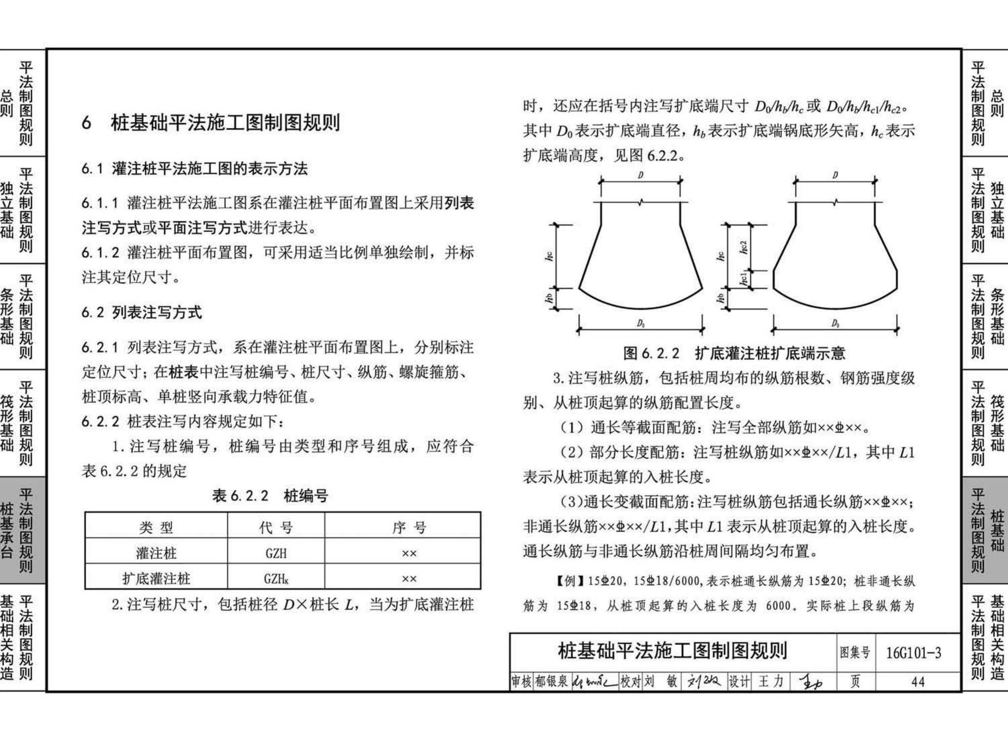 16G101-3--混凝土结构施工图平面整体表示方法制图规则和构造详图（独立基础、条形基础、筏形基础、桩基础)