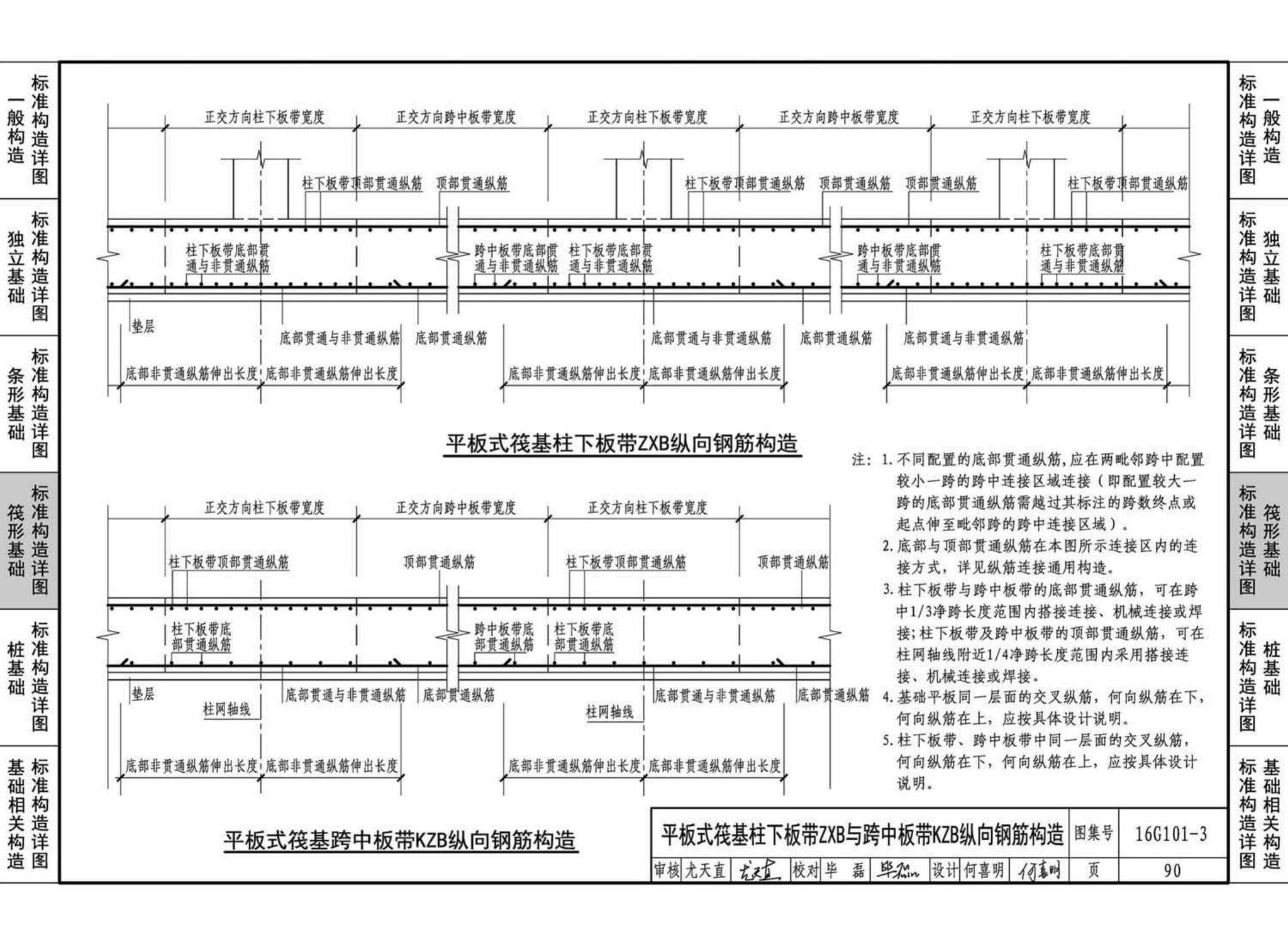 16G101-3--混凝土结构施工图平面整体表示方法制图规则和构造详图（独立基础、条形基础、筏形基础、桩基础)