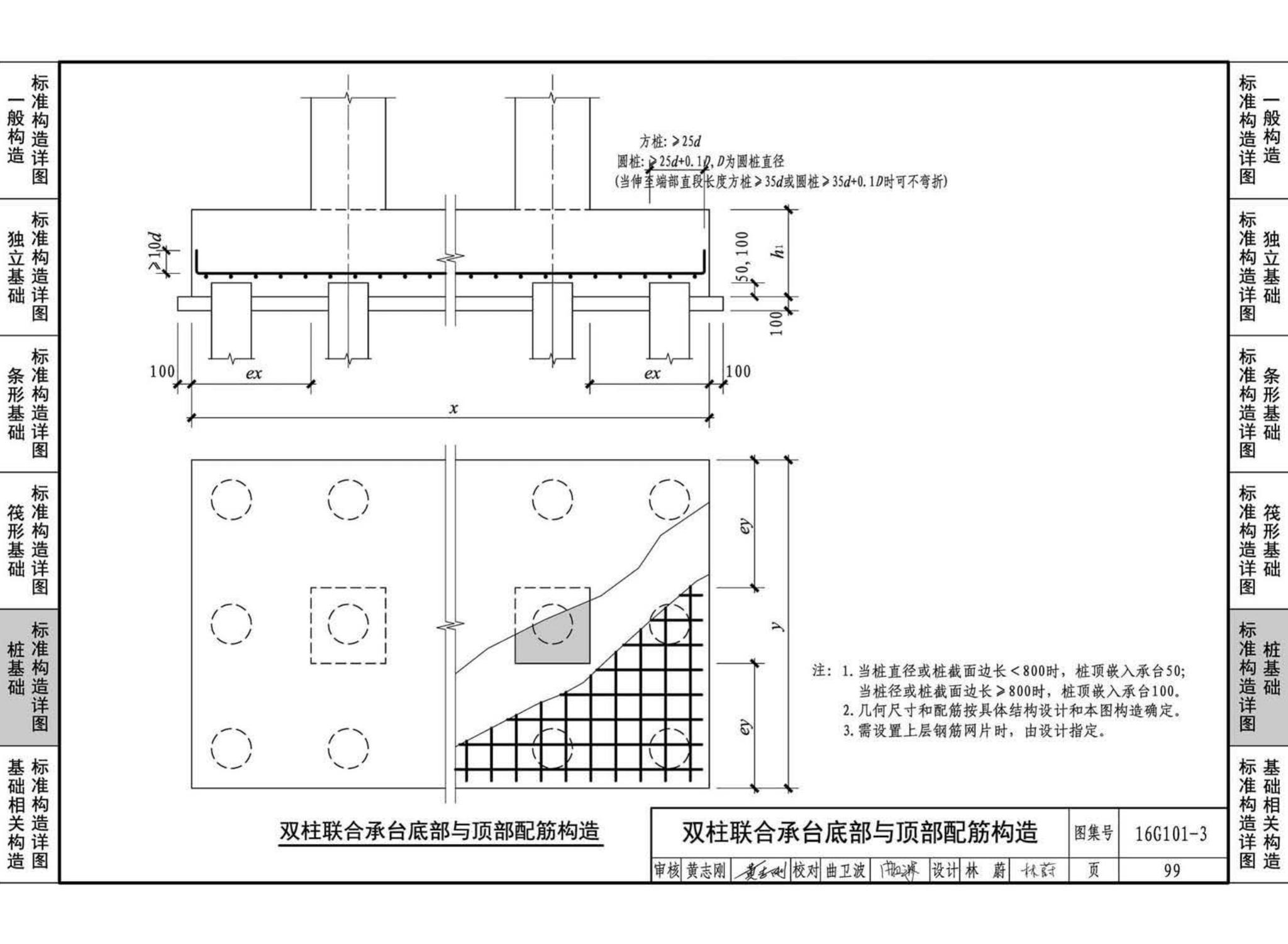 16G101-3--混凝土结构施工图平面整体表示方法制图规则和构造详图（独立基础、条形基础、筏形基础、桩基础)