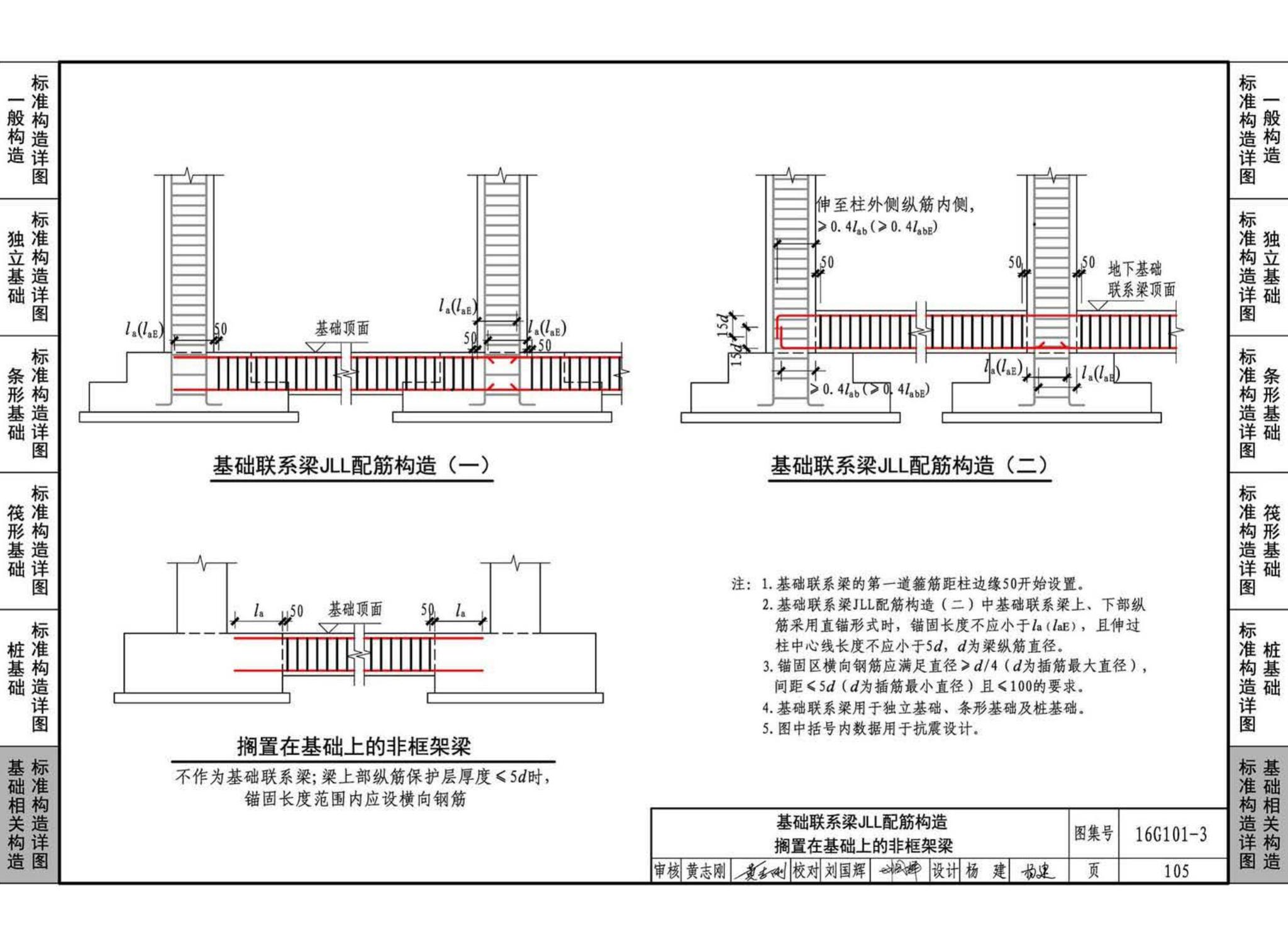 16G101-3--混凝土结构施工图平面整体表示方法制图规则和构造详图（独立基础、条形基础、筏形基础、桩基础)