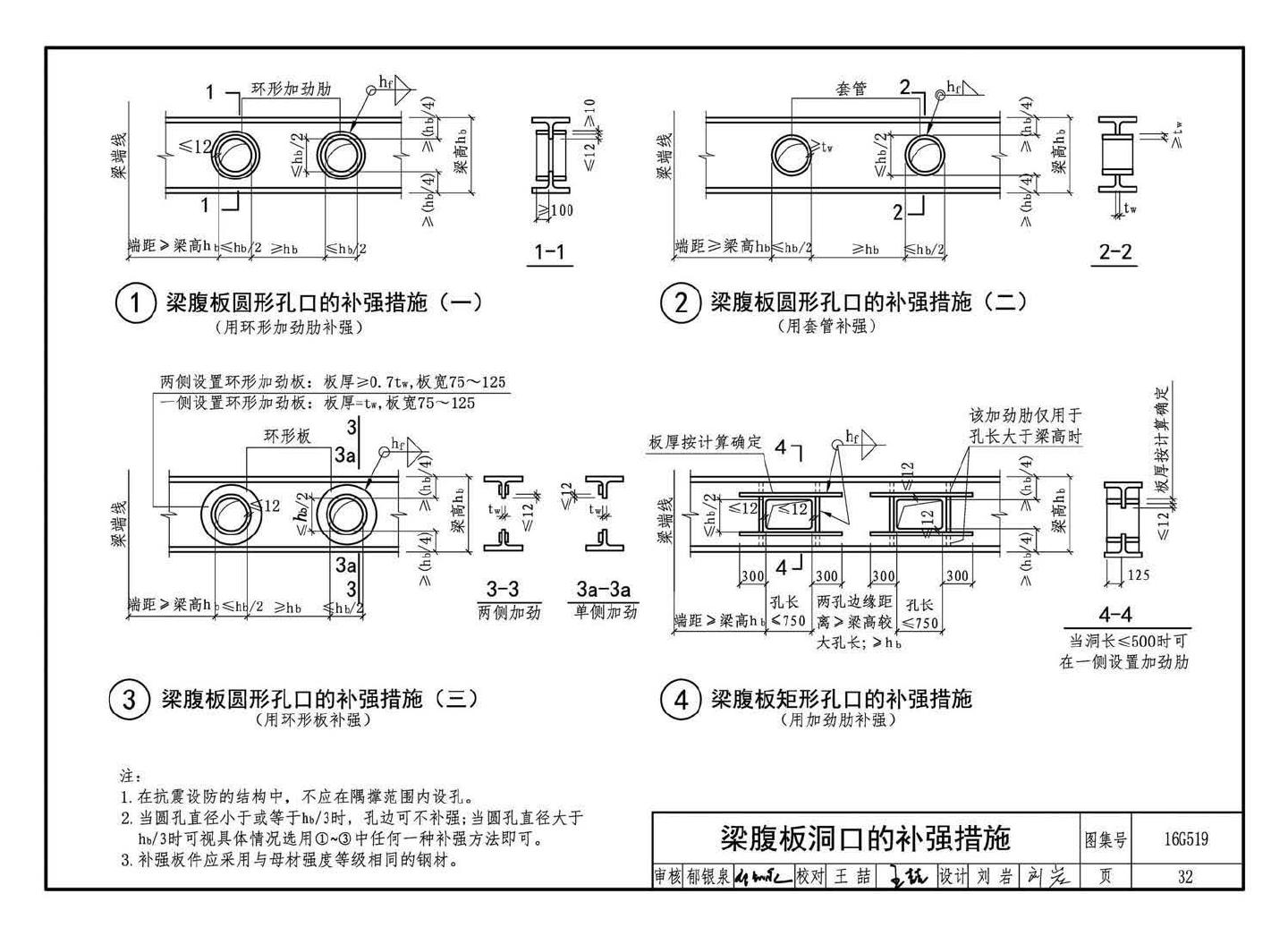 16G519--多、高层民用建筑钢结构节点构造详图