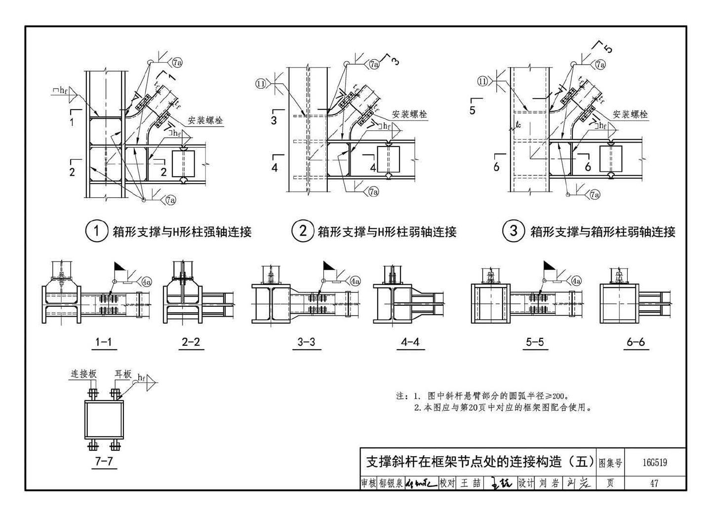 16G519--多、高层民用建筑钢结构节点构造详图