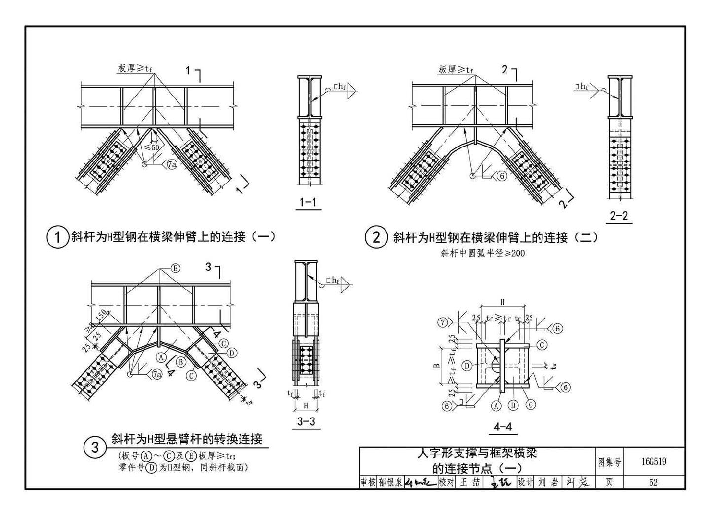 16G519--多、高层民用建筑钢结构节点构造详图