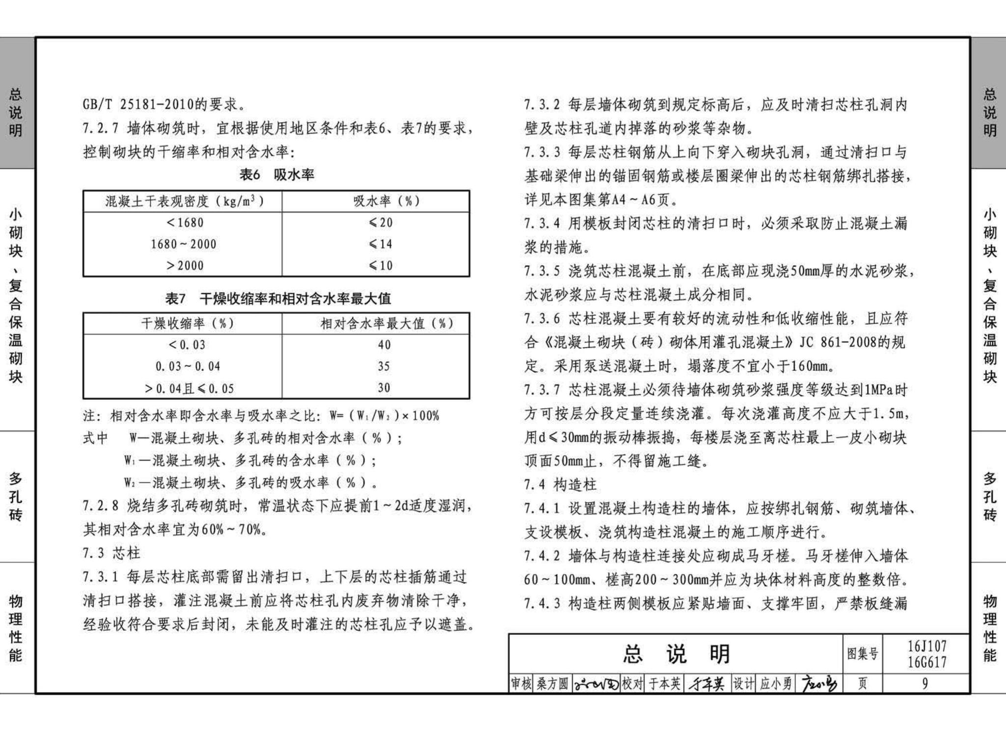 16G617、16J107--夹心保温墙建筑与结构构造