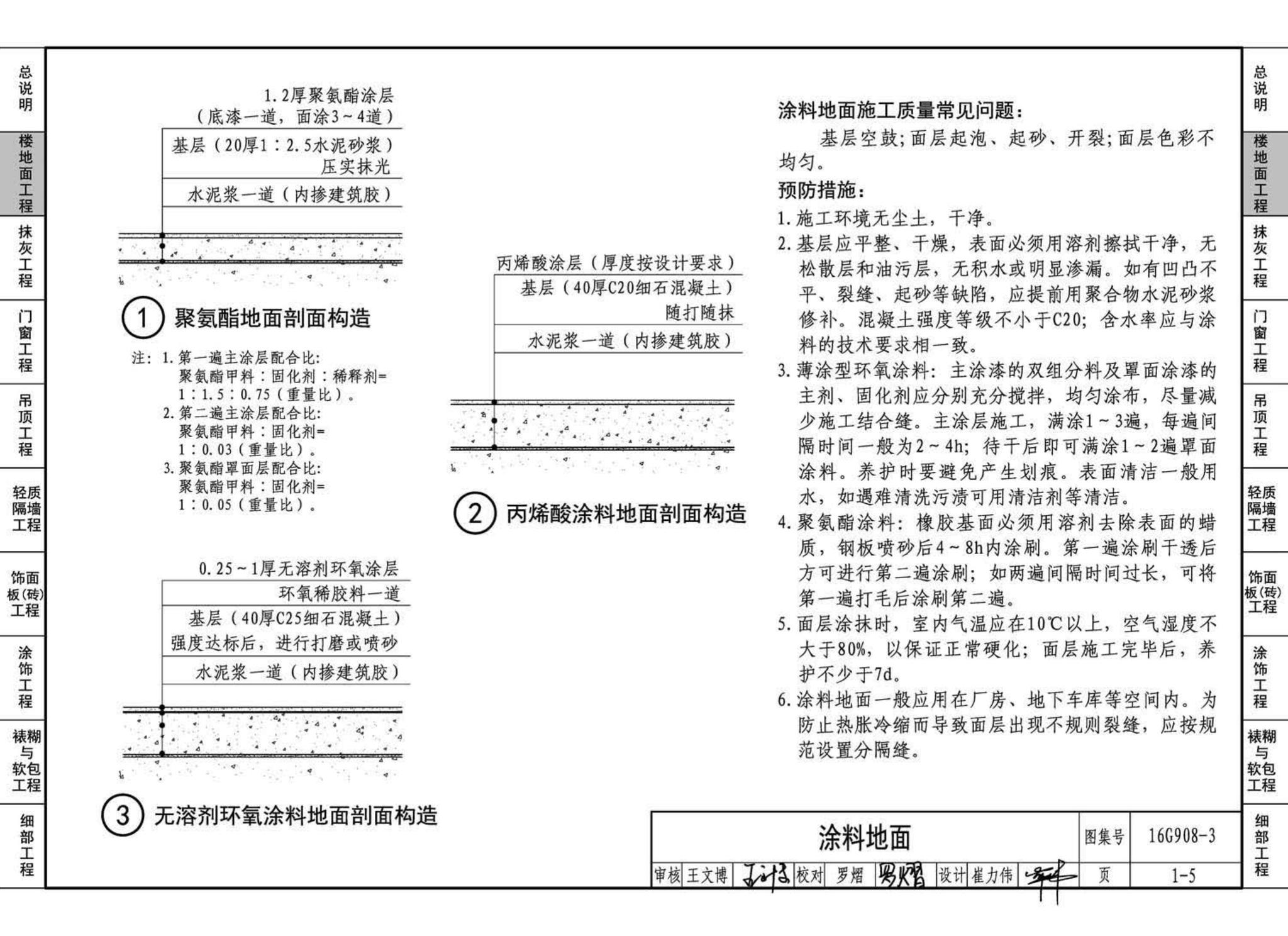 16G908-3--建筑工程施工质量常见问题预防措施（装饰装修工程）