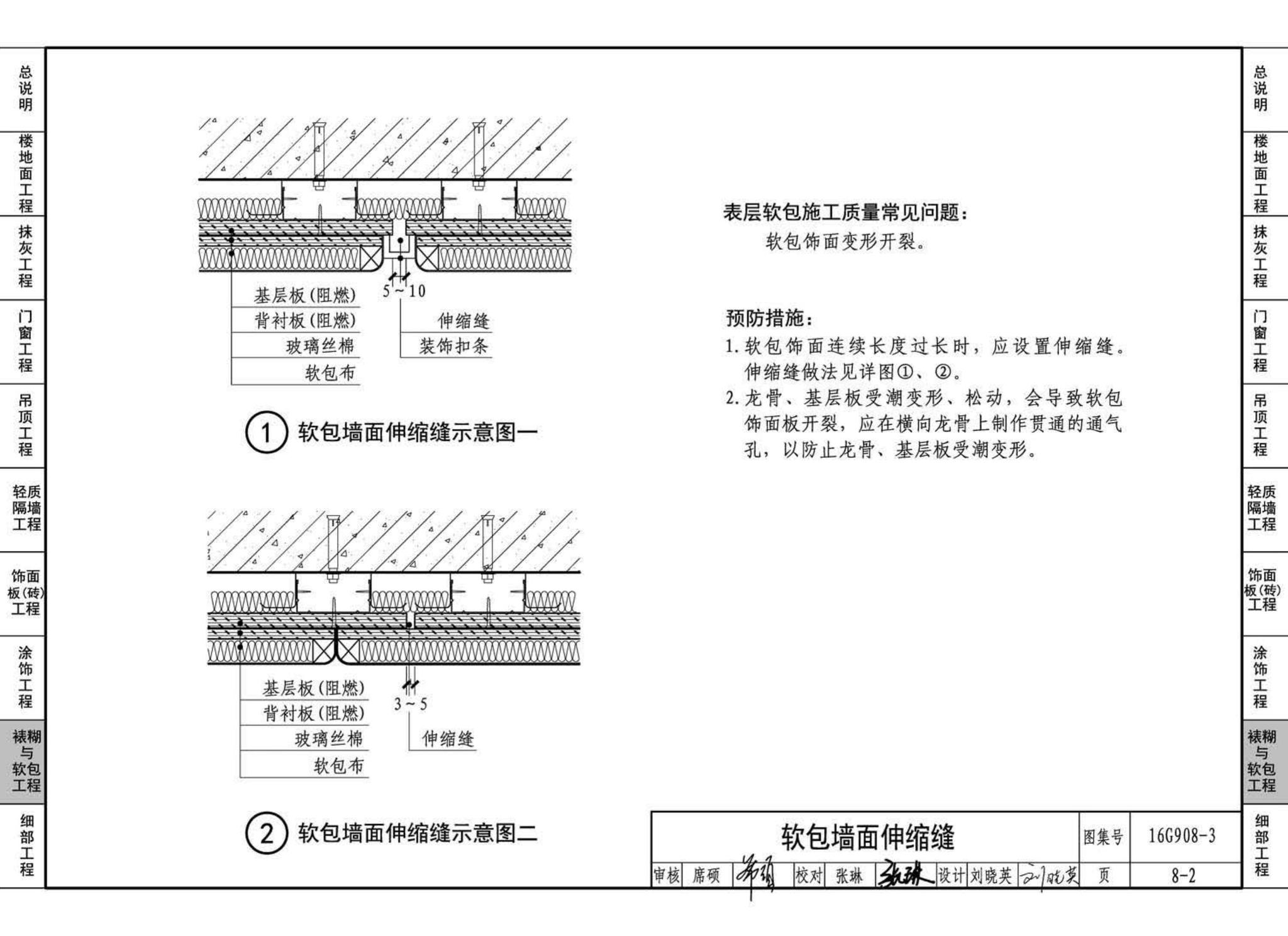 16G908-3--建筑工程施工质量常见问题预防措施（装饰装修工程）