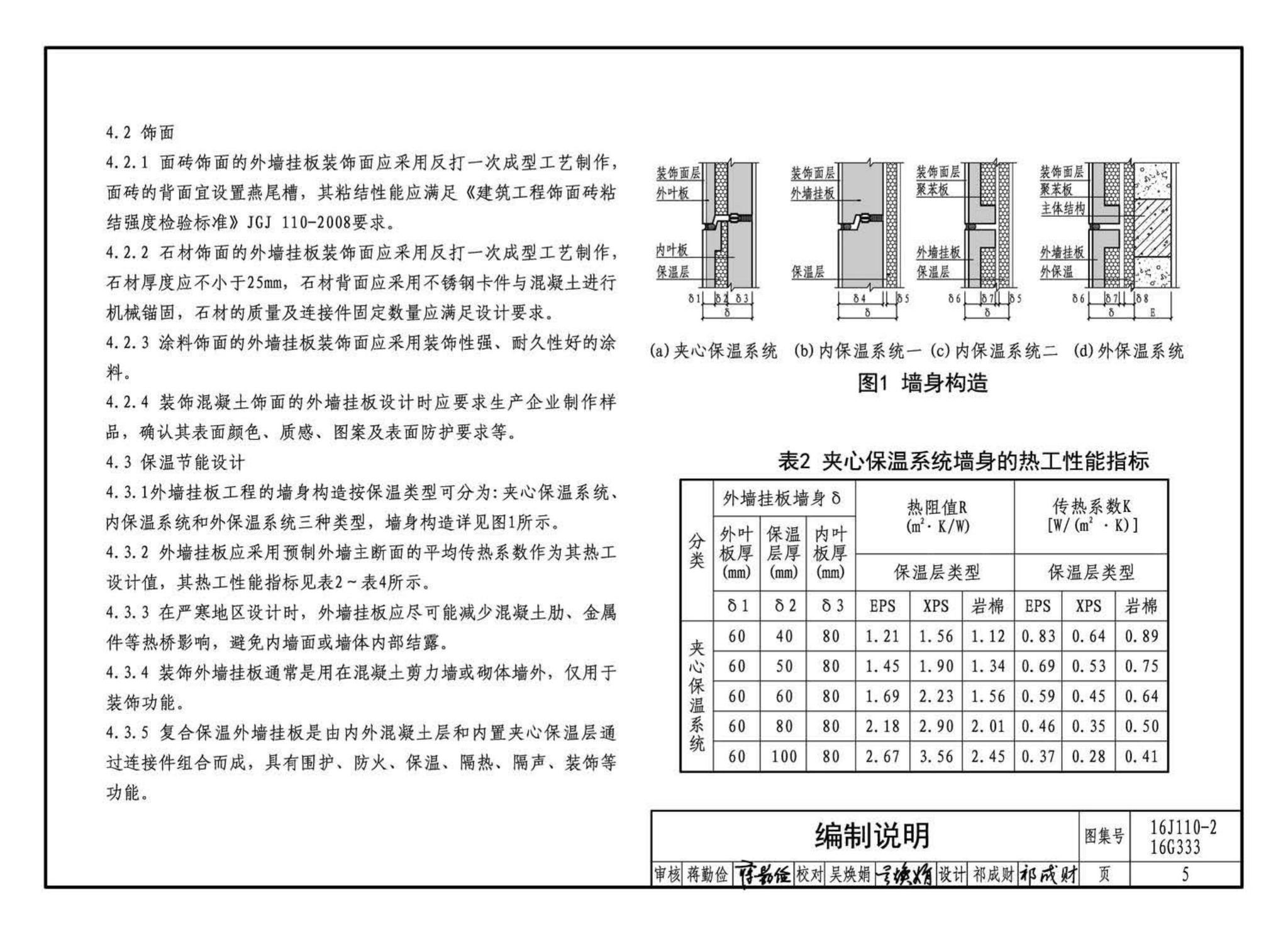 16J110-2、16G333--预制混凝土外墙挂板