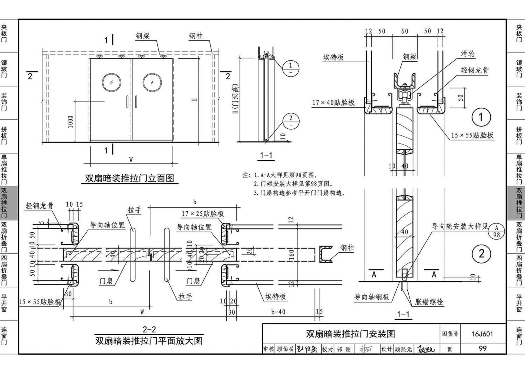 16J601--木门窗