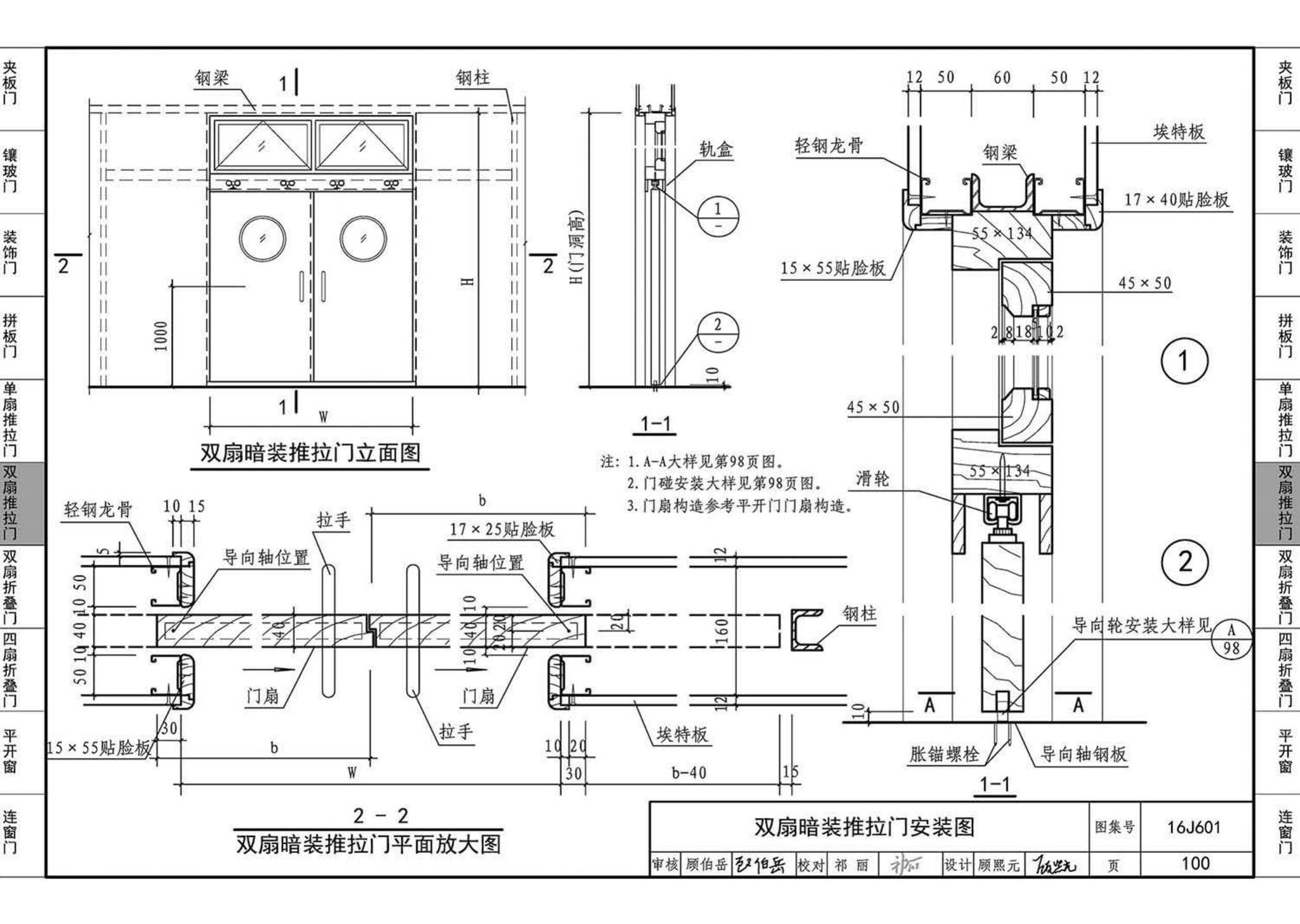 16J601--木门窗