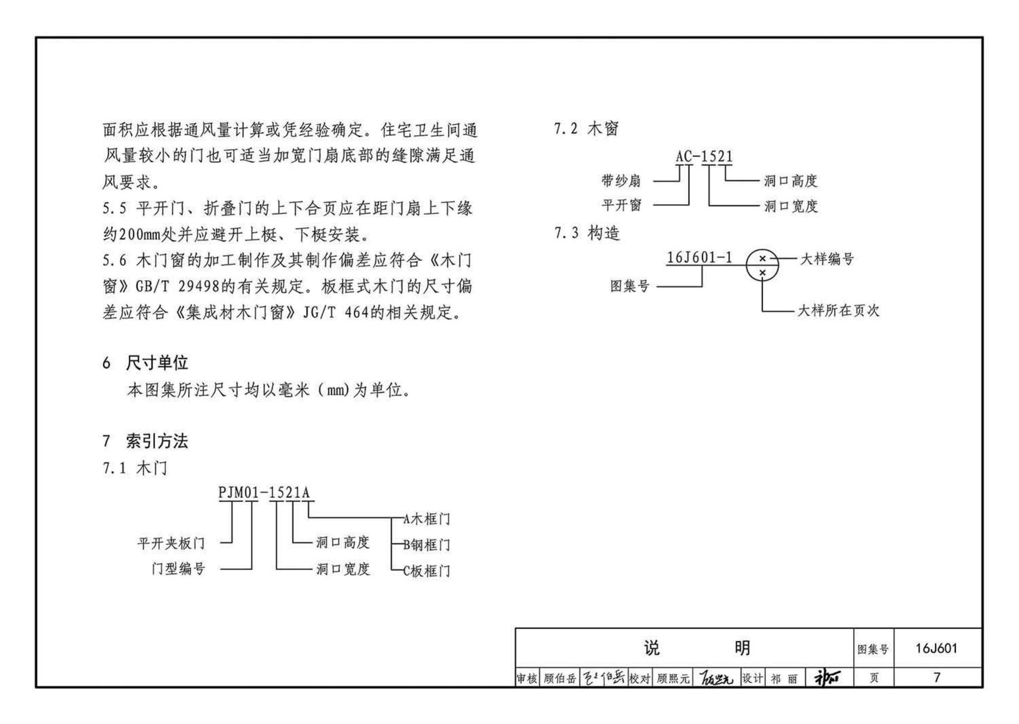 16J601--木门窗