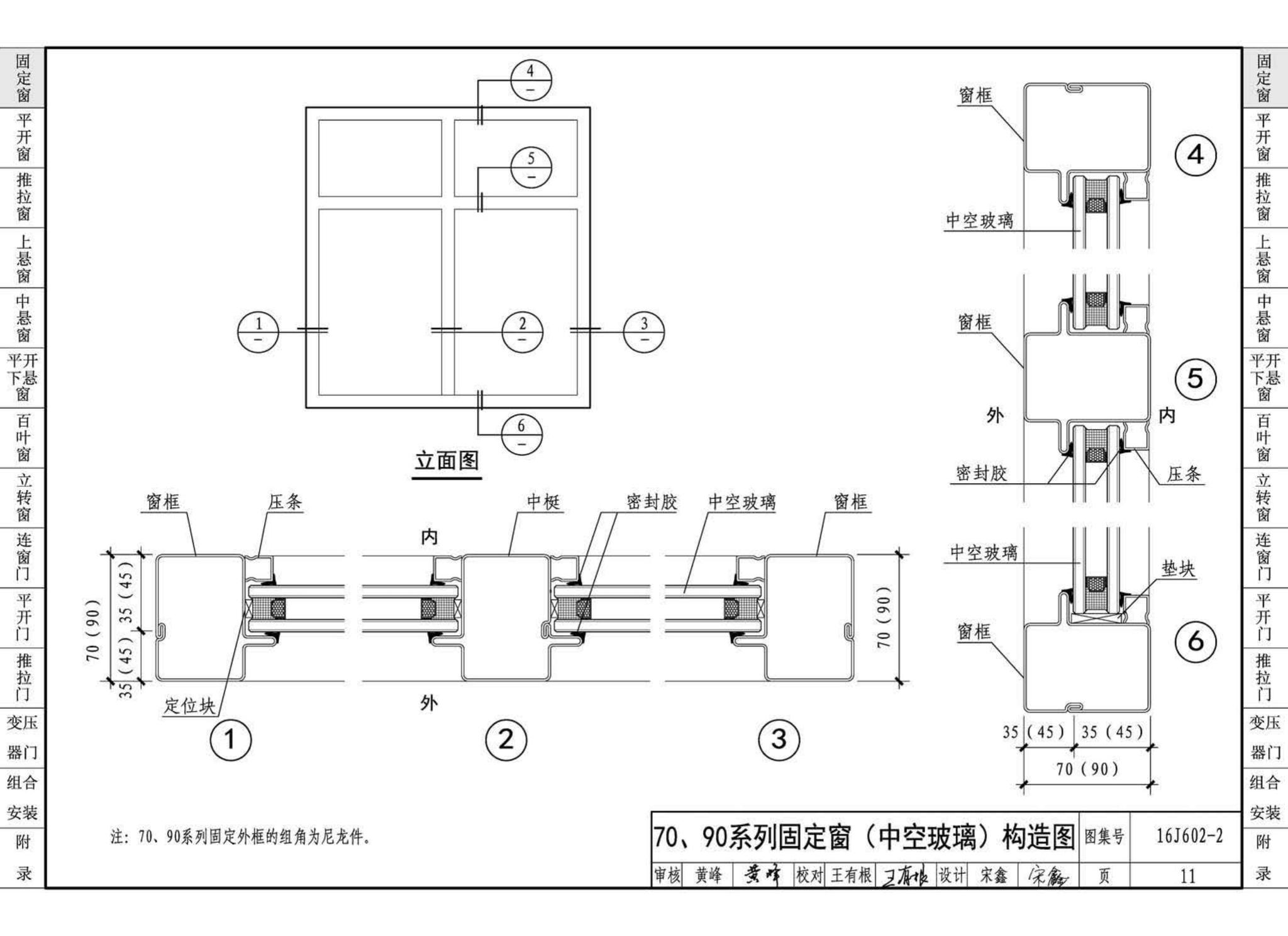 16J602-2--彩色涂层钢板门窗