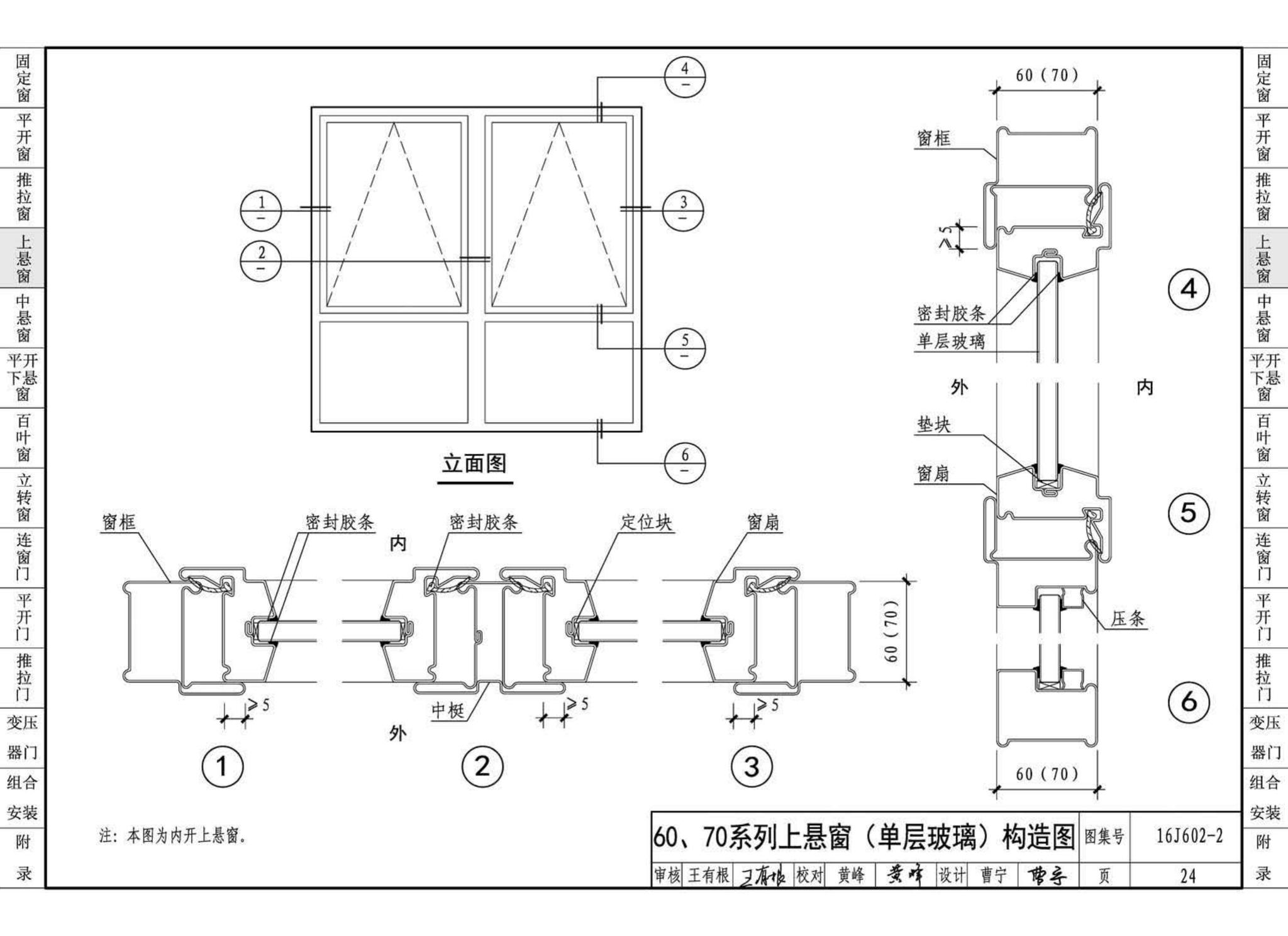 16J602-2--彩色涂层钢板门窗