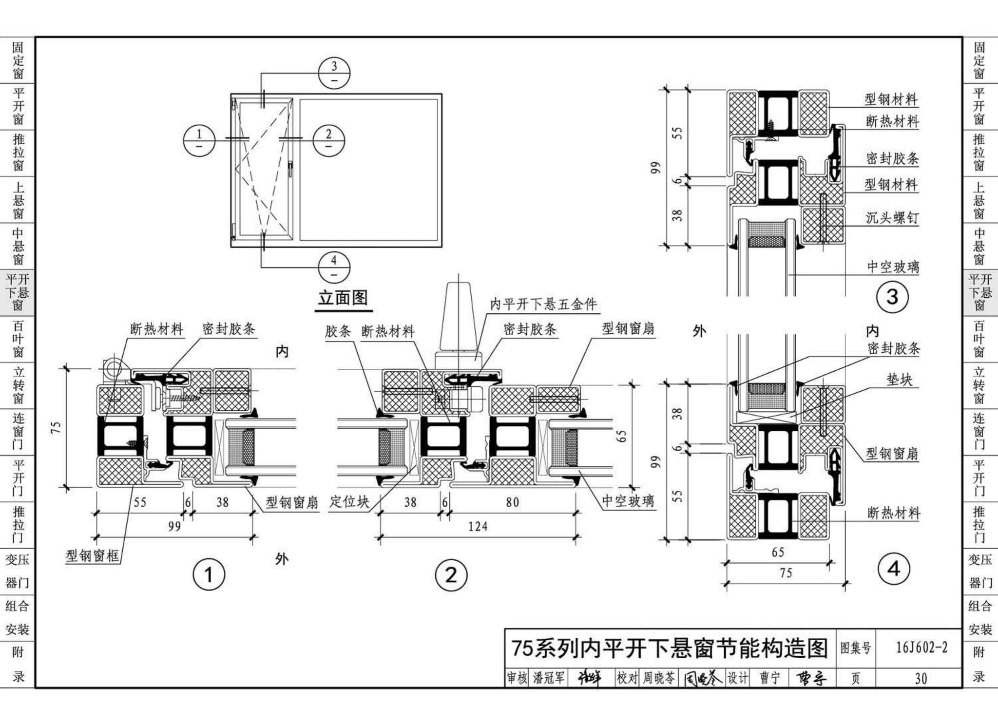 16J602-2--彩色涂层钢板门窗