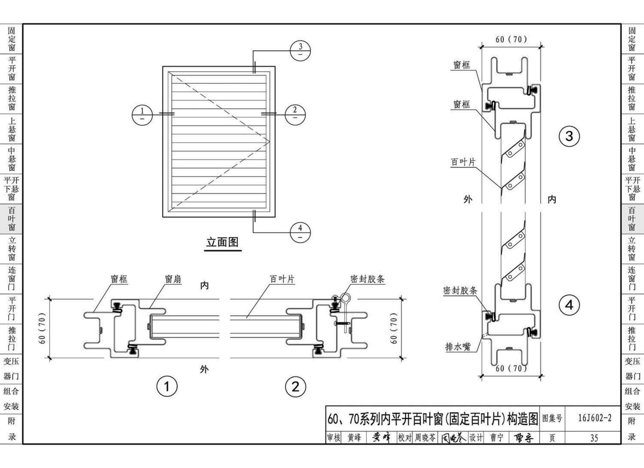 16J602-2--彩色涂层钢板门窗