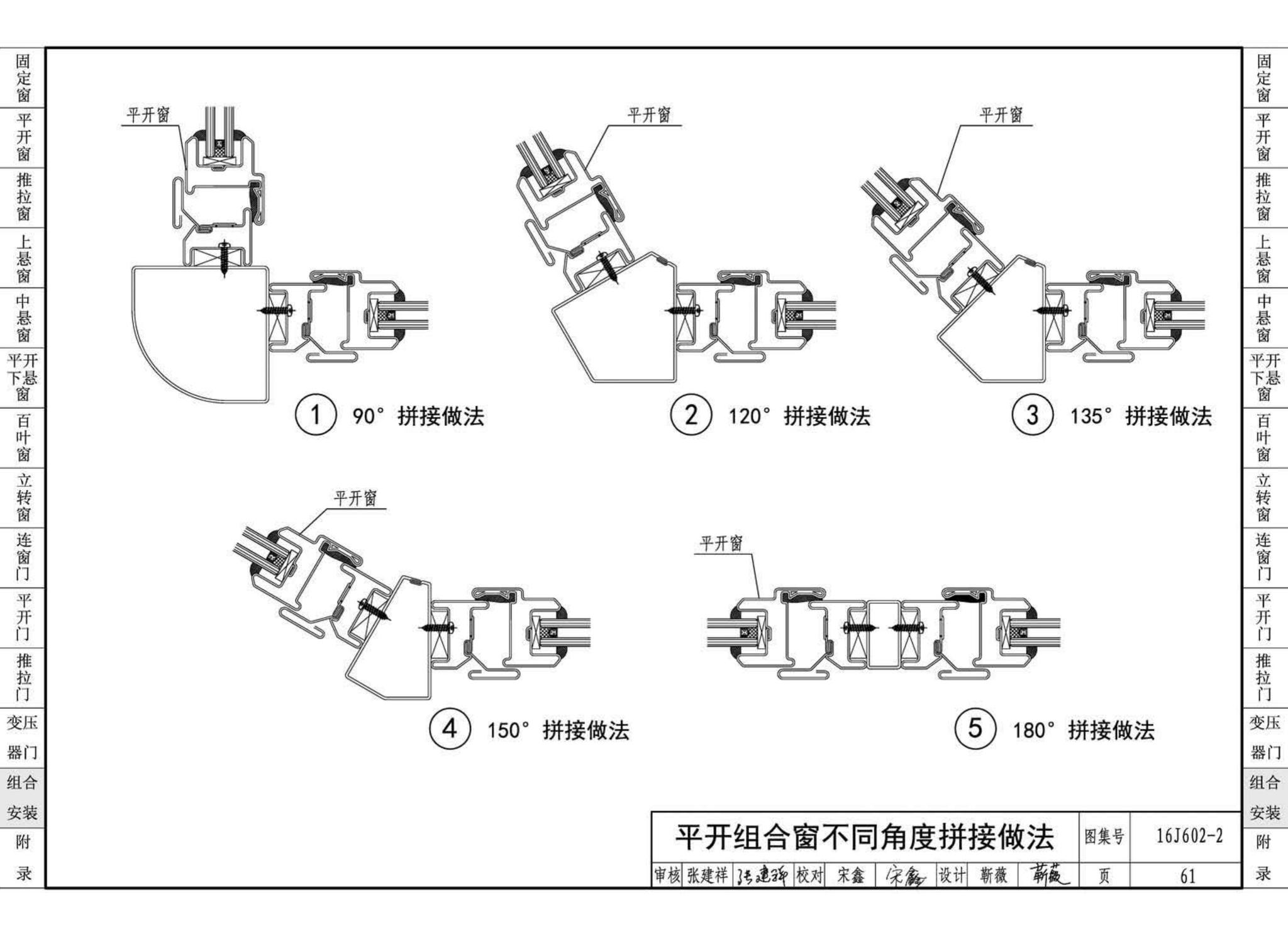 16J602-2--彩色涂层钢板门窗