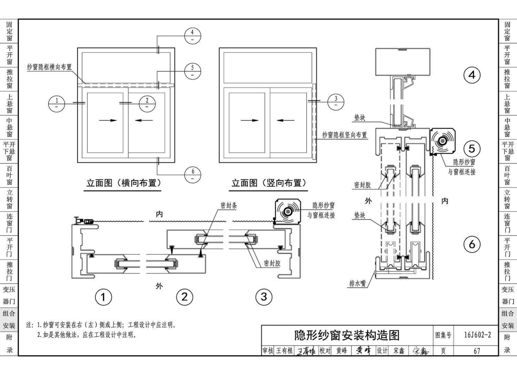 16J602-2--彩色涂层钢板门窗