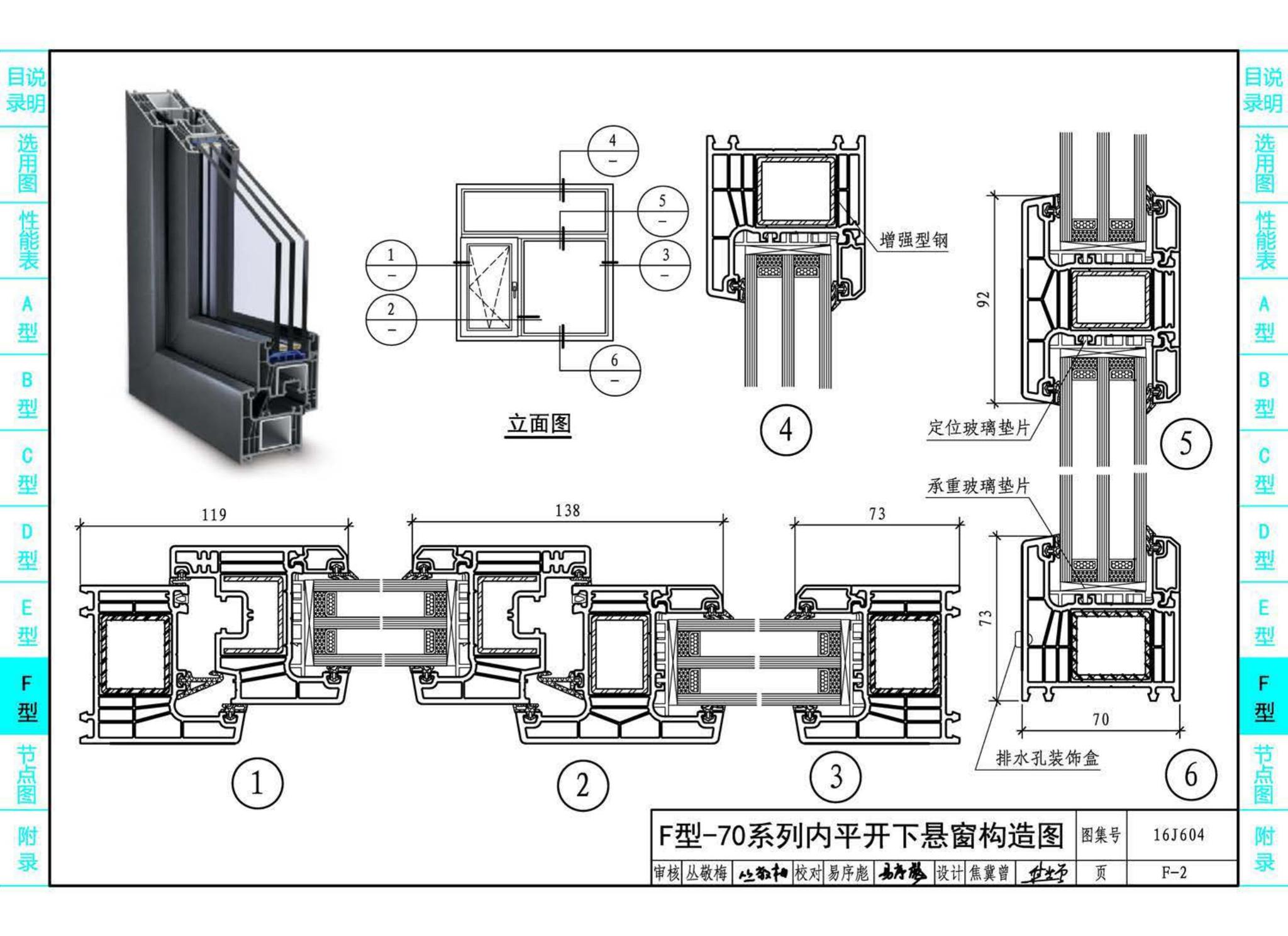 16J604--塑料门窗