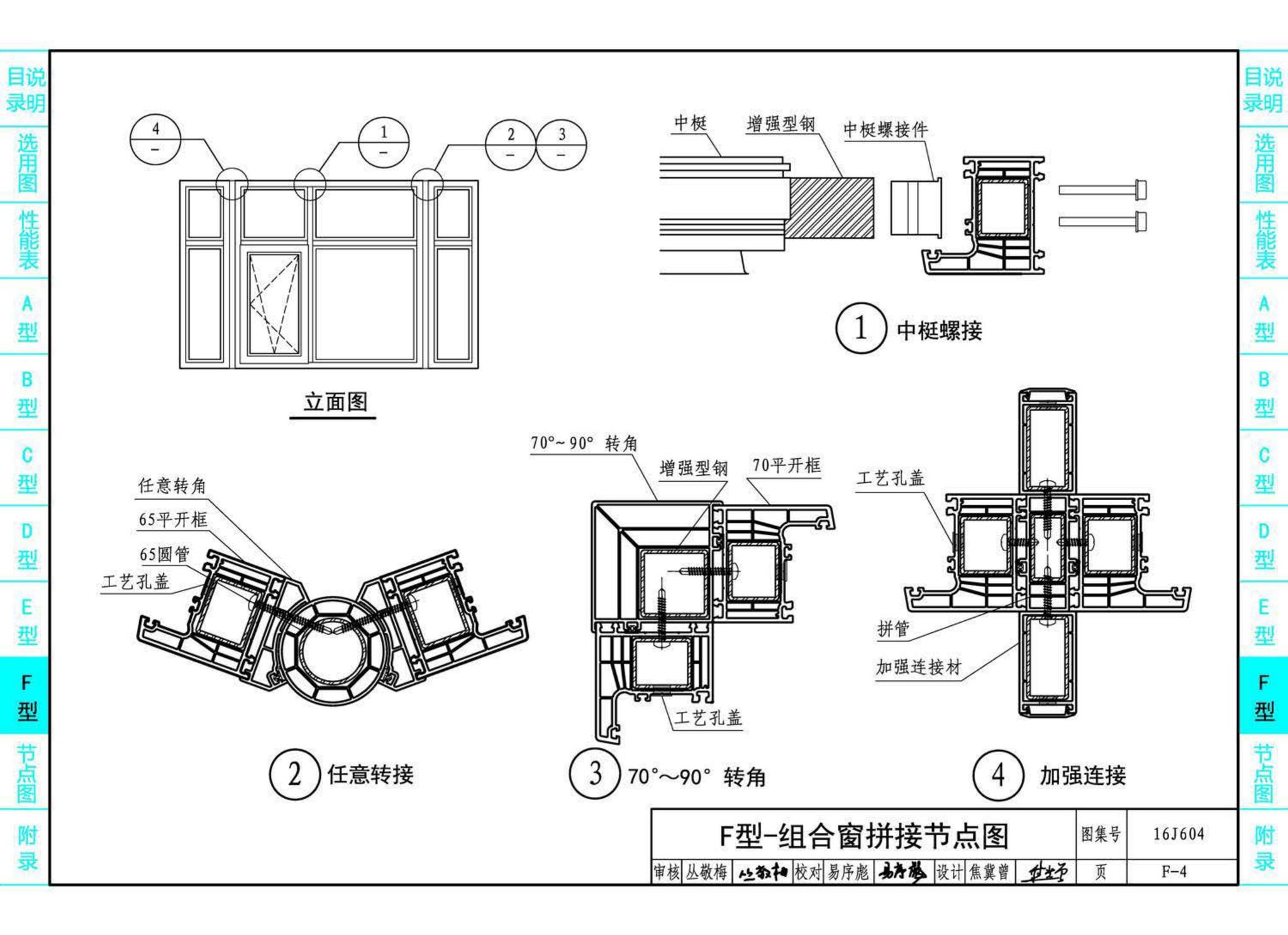 16J604--塑料门窗