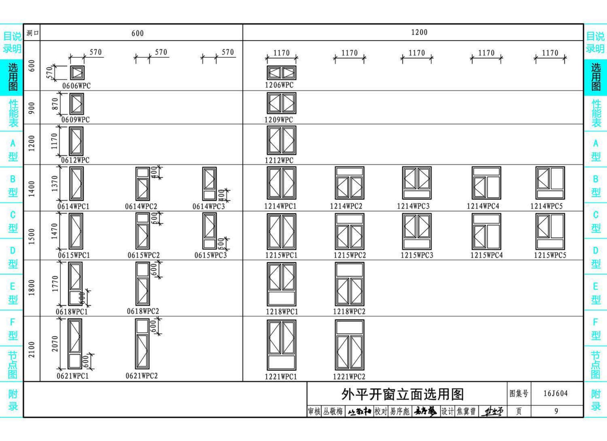 16J604--塑料门窗