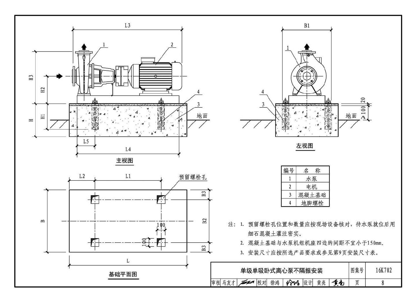 16K702--水泵安装