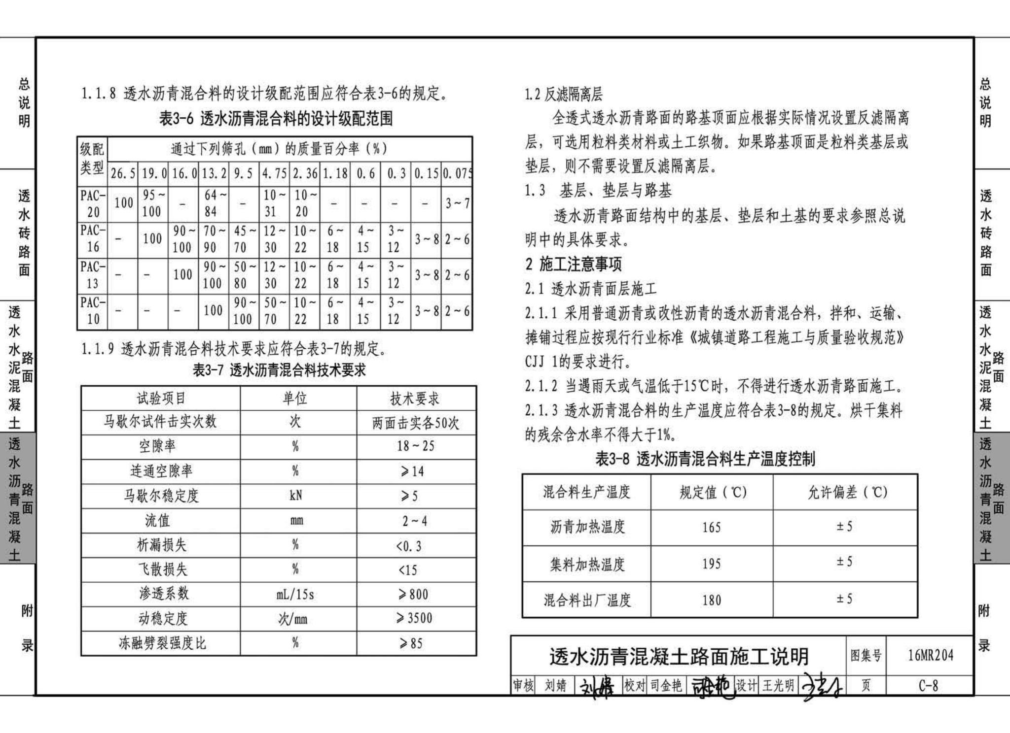 16MR204--城市道路--透水人行道铺设